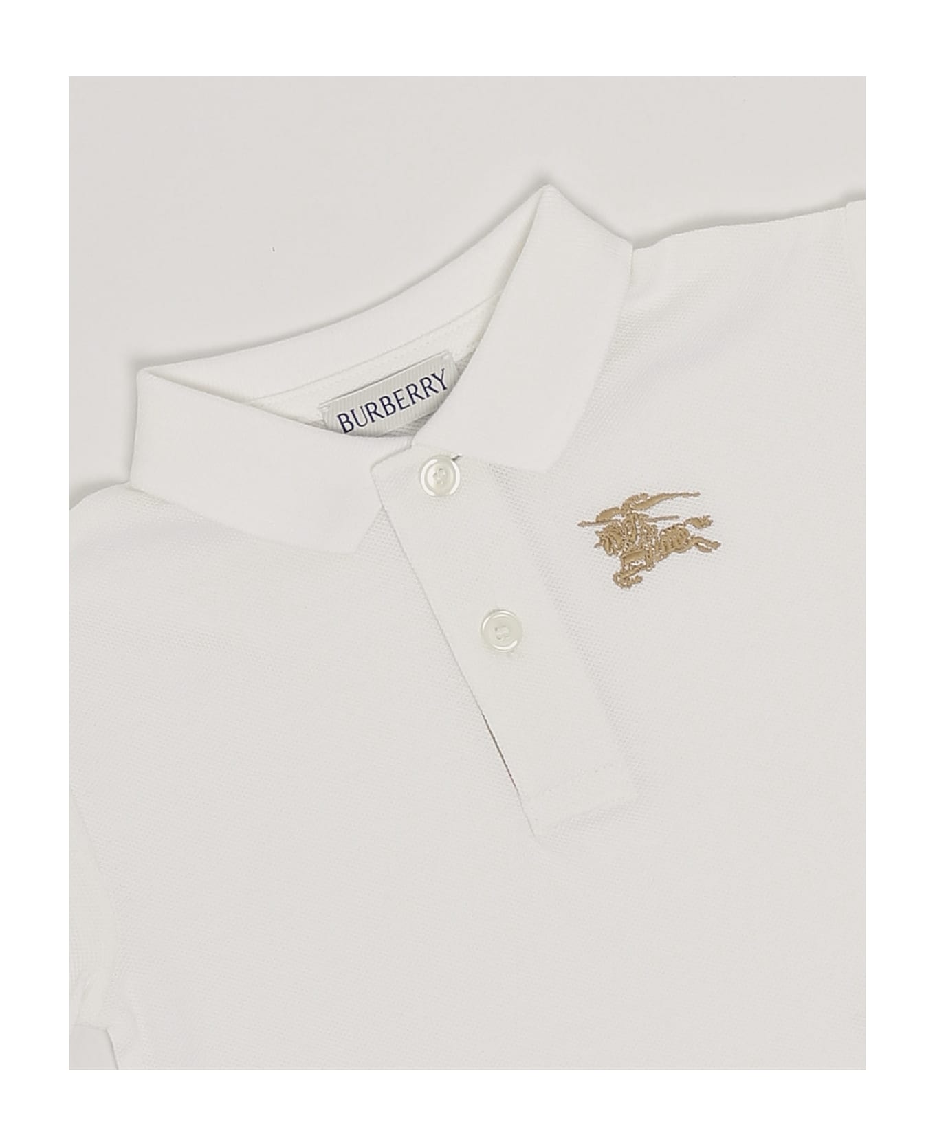 Burberry Johane Polo Polo - BIANCO