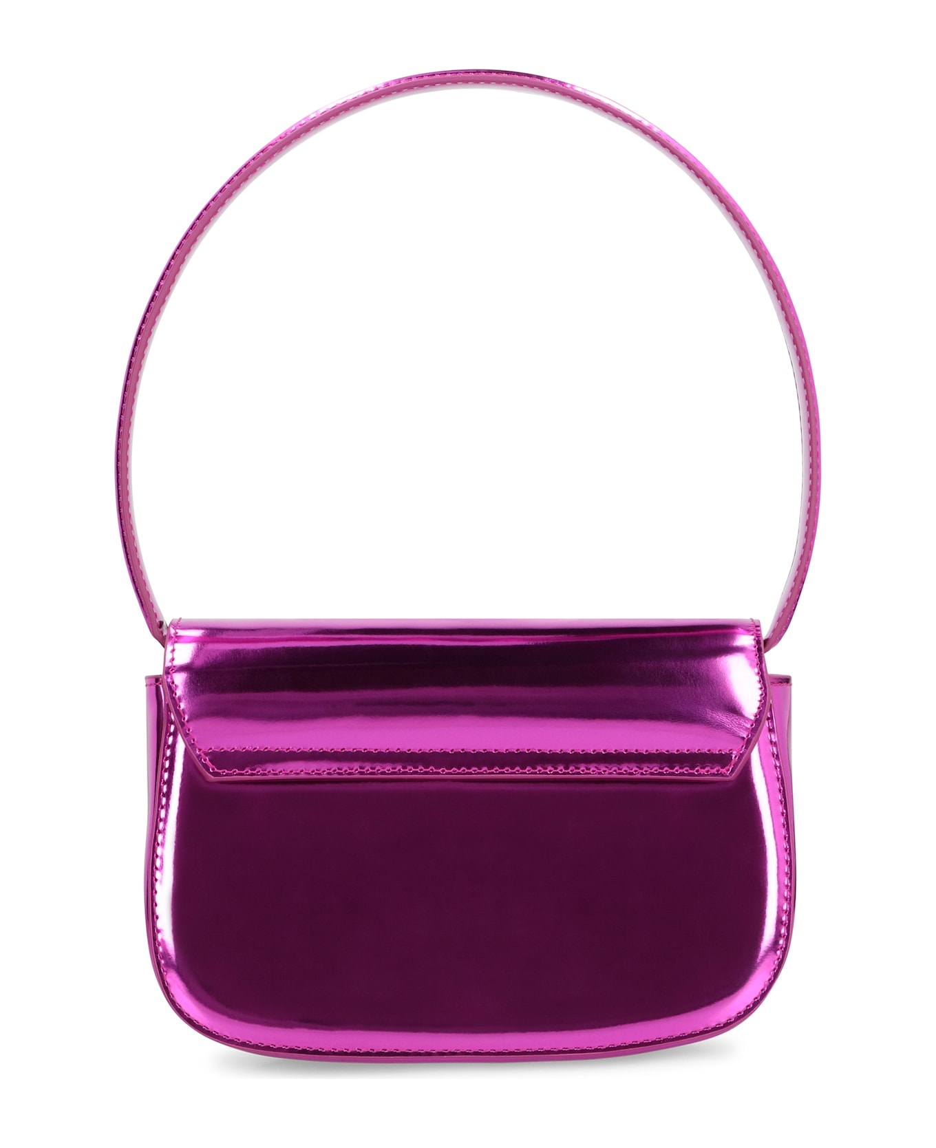Diesel 1dr Leather Shoulder Bag - Fuchsia