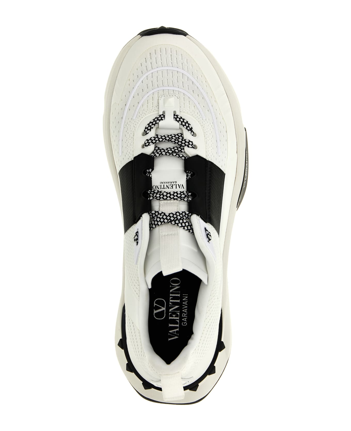 Valentino Garavani 'true Act' Sneaker - White/Black スニーカー