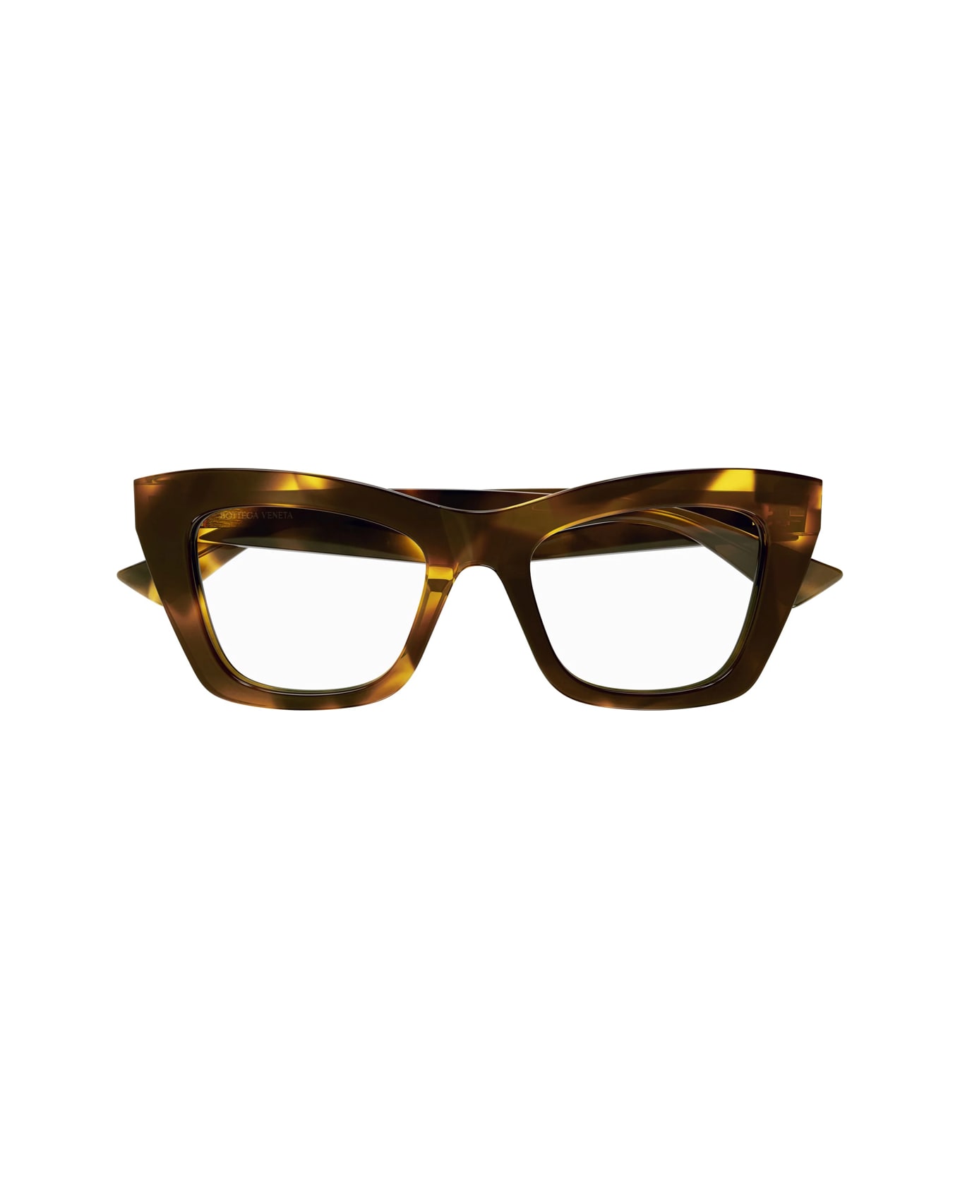 Bottega Veneta Eyewear Bv1215o Line New Classic 005 Glasses - Marrone アイウェア