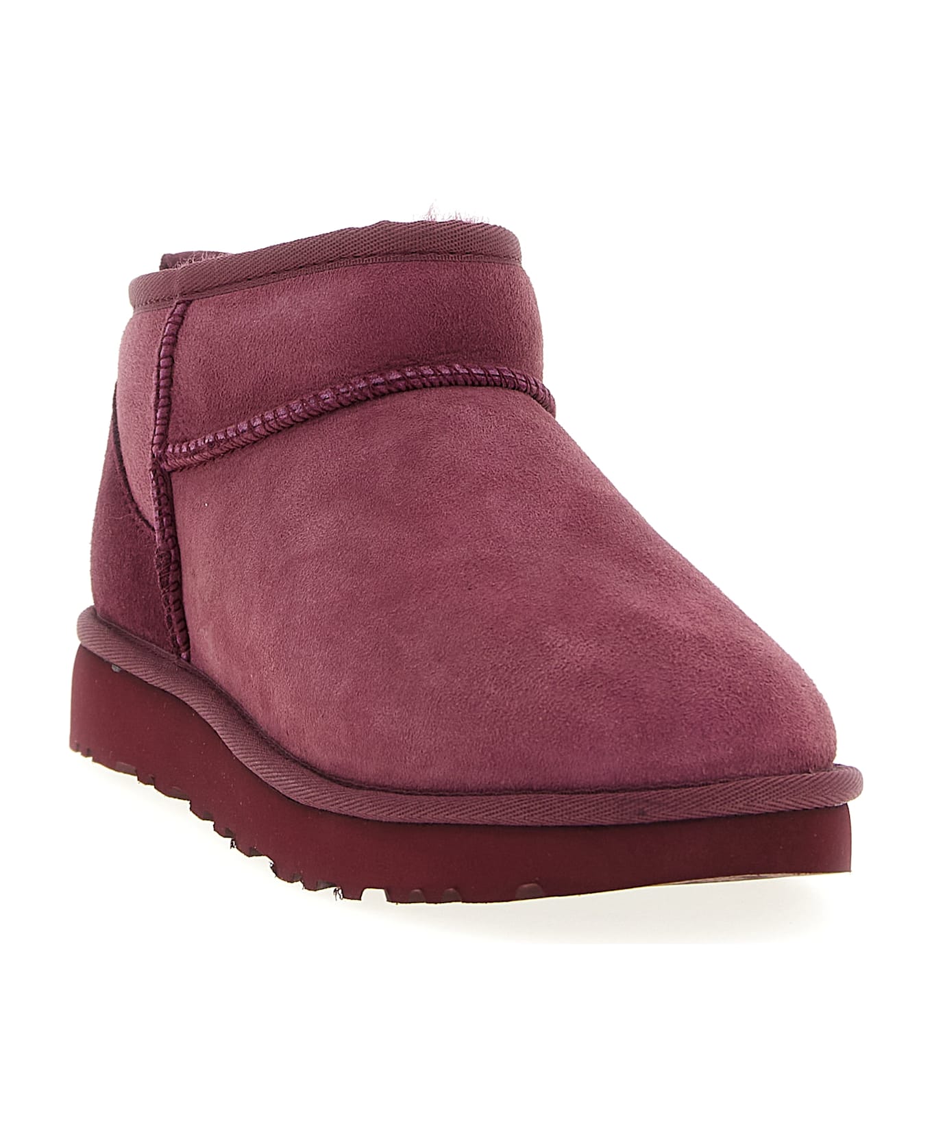 UGG 
classic Ultra Mini
 Ankle Boots - Bordeaux