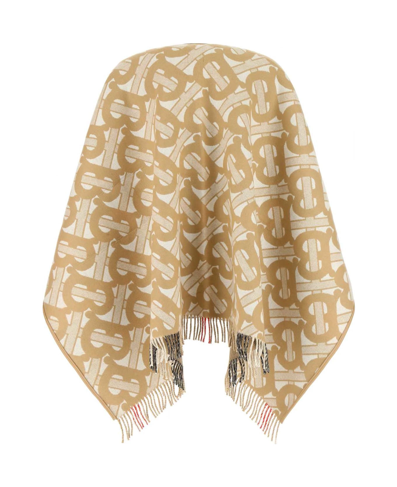 Burberry Embroidered Wool Blend Cape - A7026