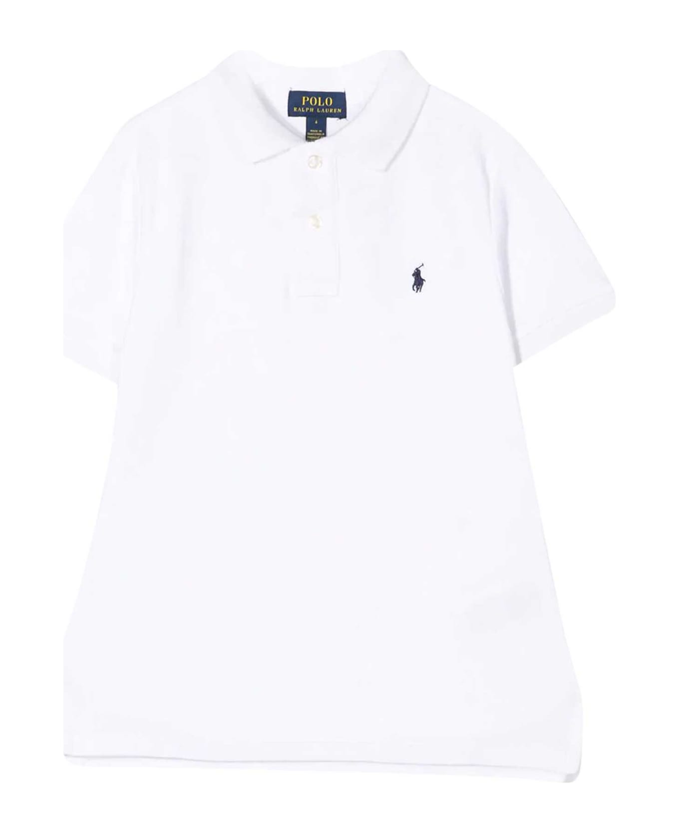 Ralph Lauren White Polo - White Tシャツ＆ポロシャツ