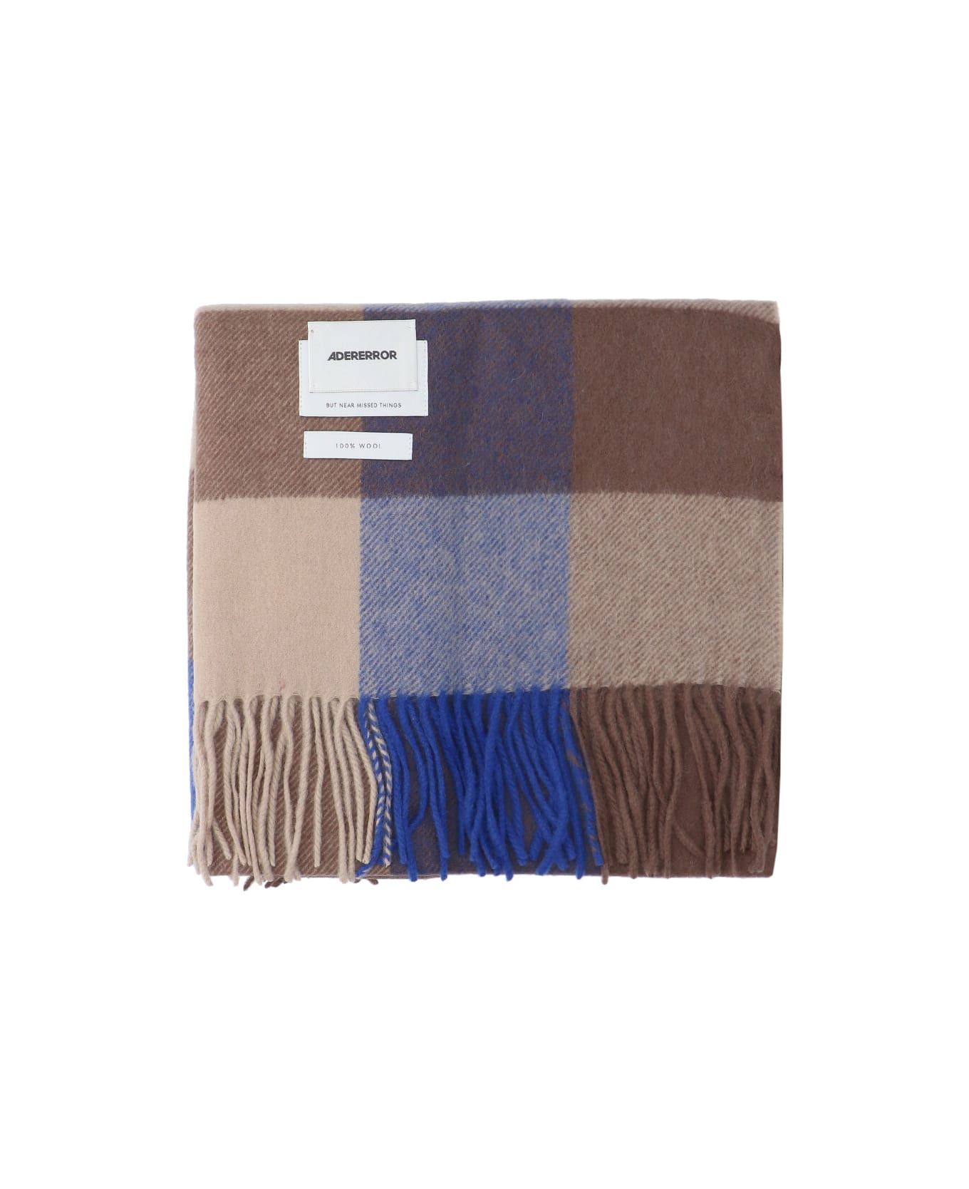 Ader Error 'faylen Muffler' Wool Scarf - Brown