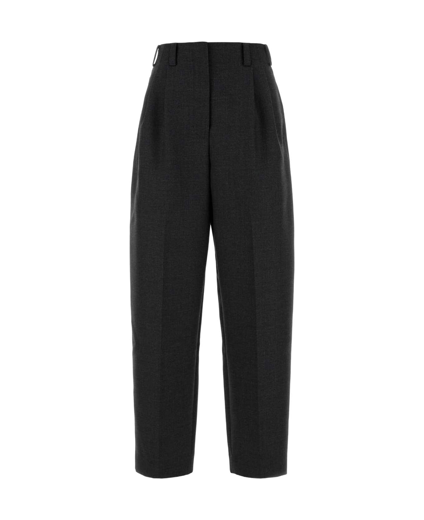 Givenchy Charcoal Wool Pant - GREYMIX