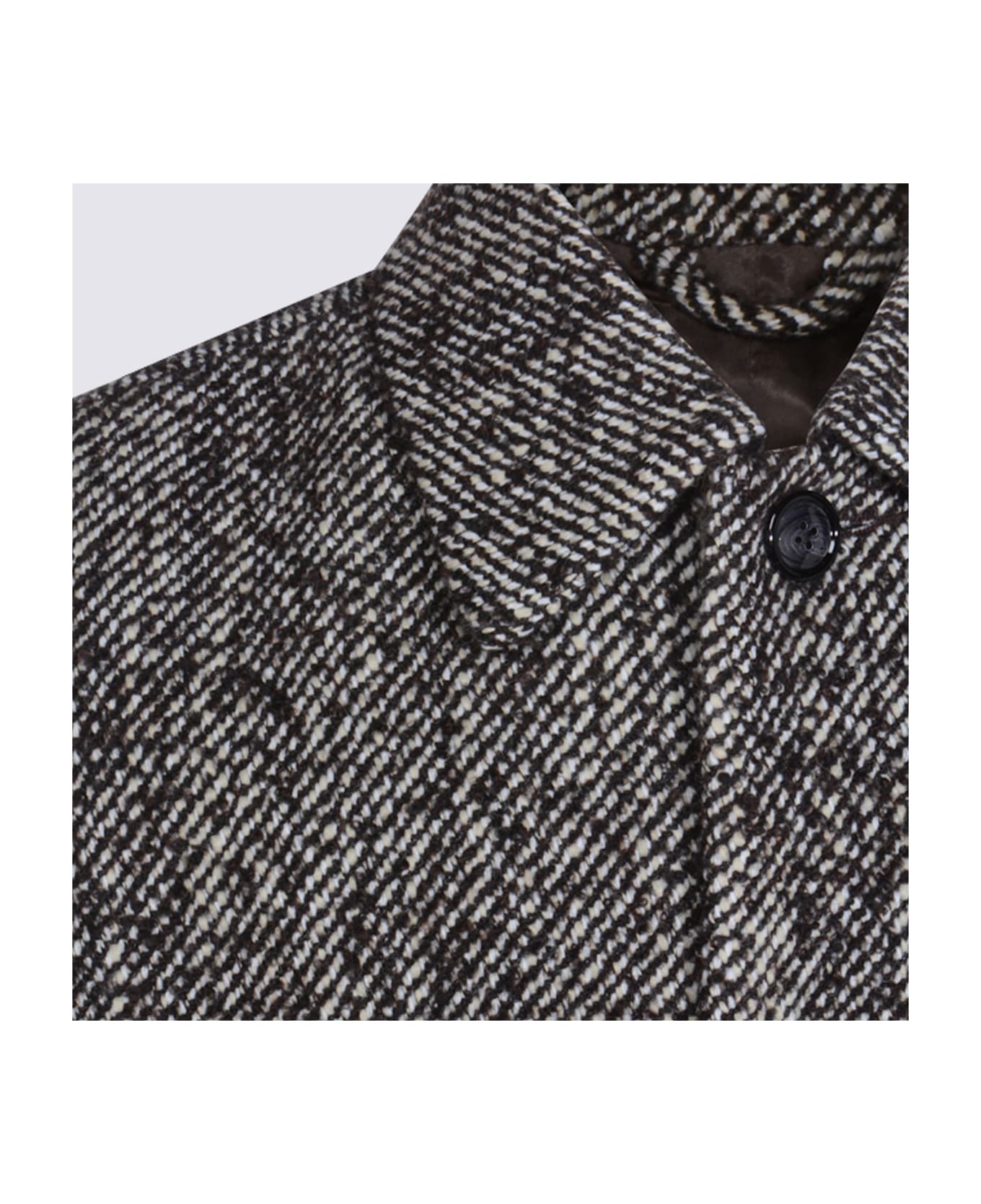 NN07 Grey Wool Franco Coat - DEMITASSE