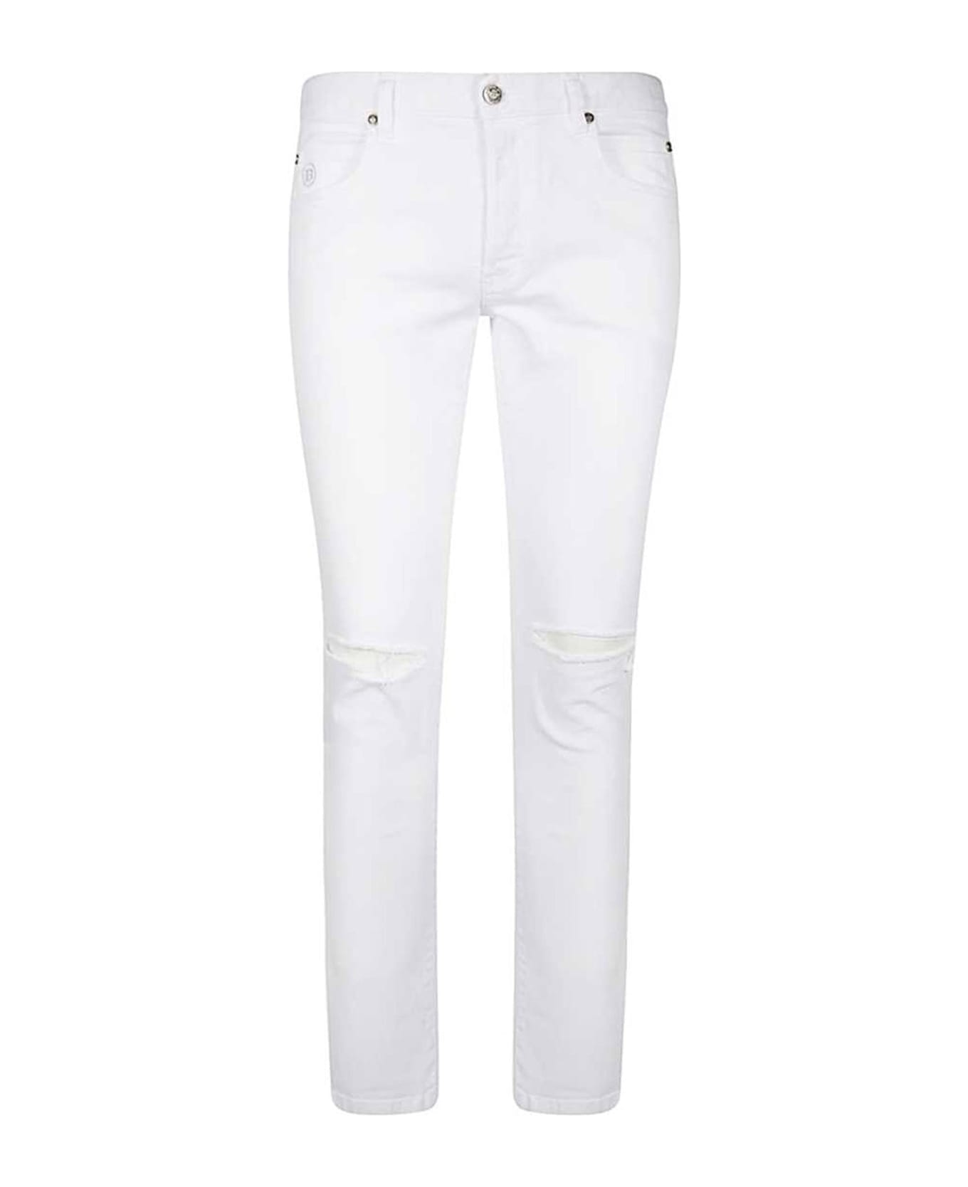 Balmain Skinny Jeans - White