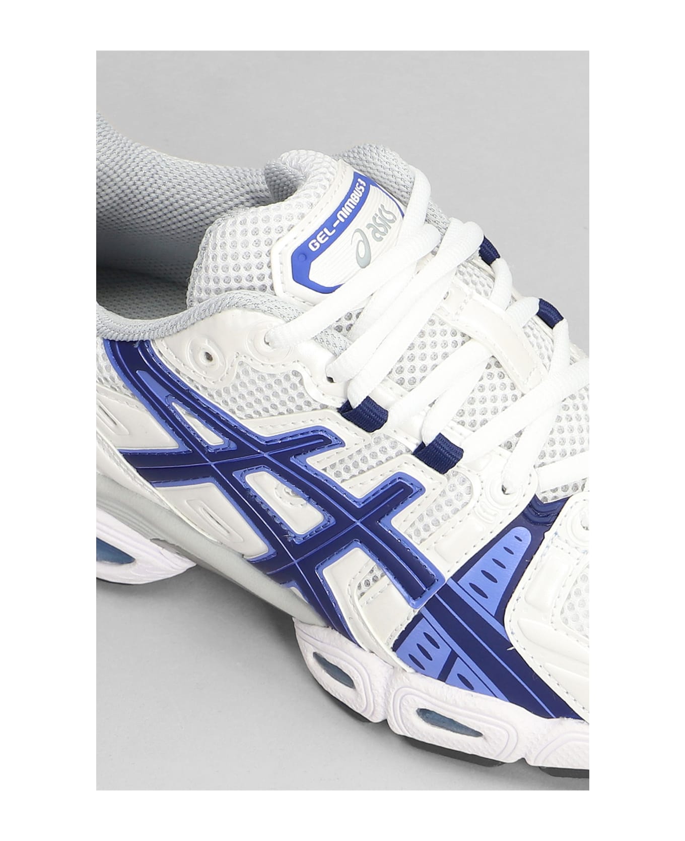 Asics Gel-nimbus 9 Sneakers In White Synthetic Fibers - white