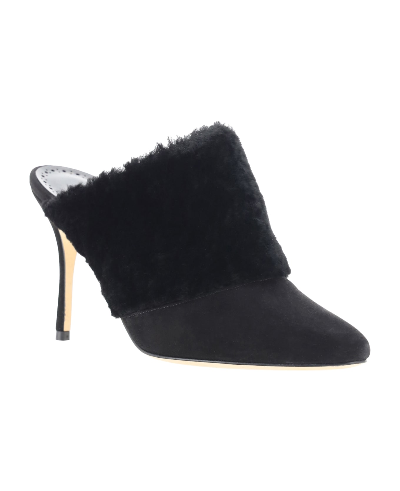 Manolo Blahnik Pelos Fabio Pumps - Blck