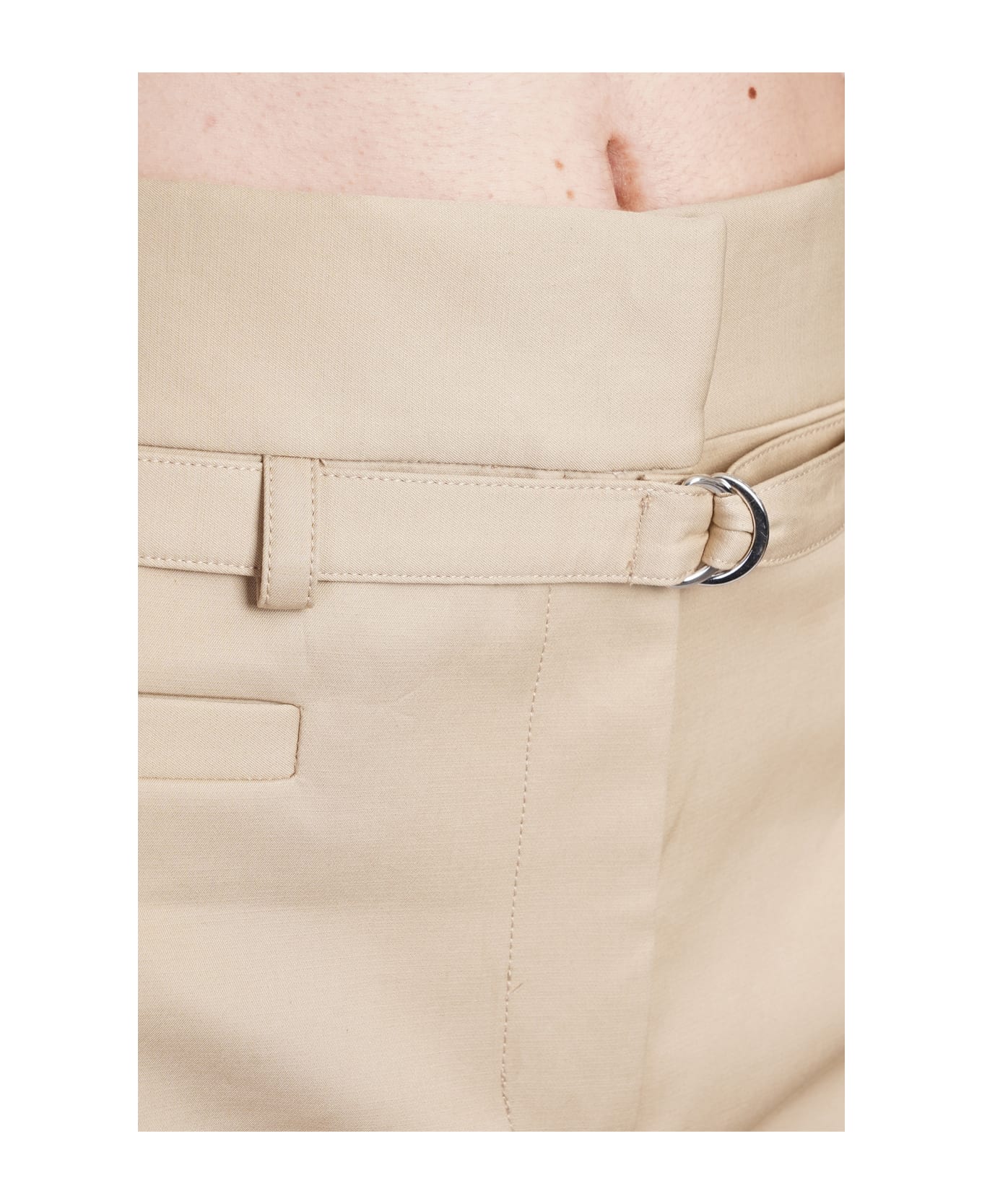 IRO Valenti Pants In Beige Cotton - beige