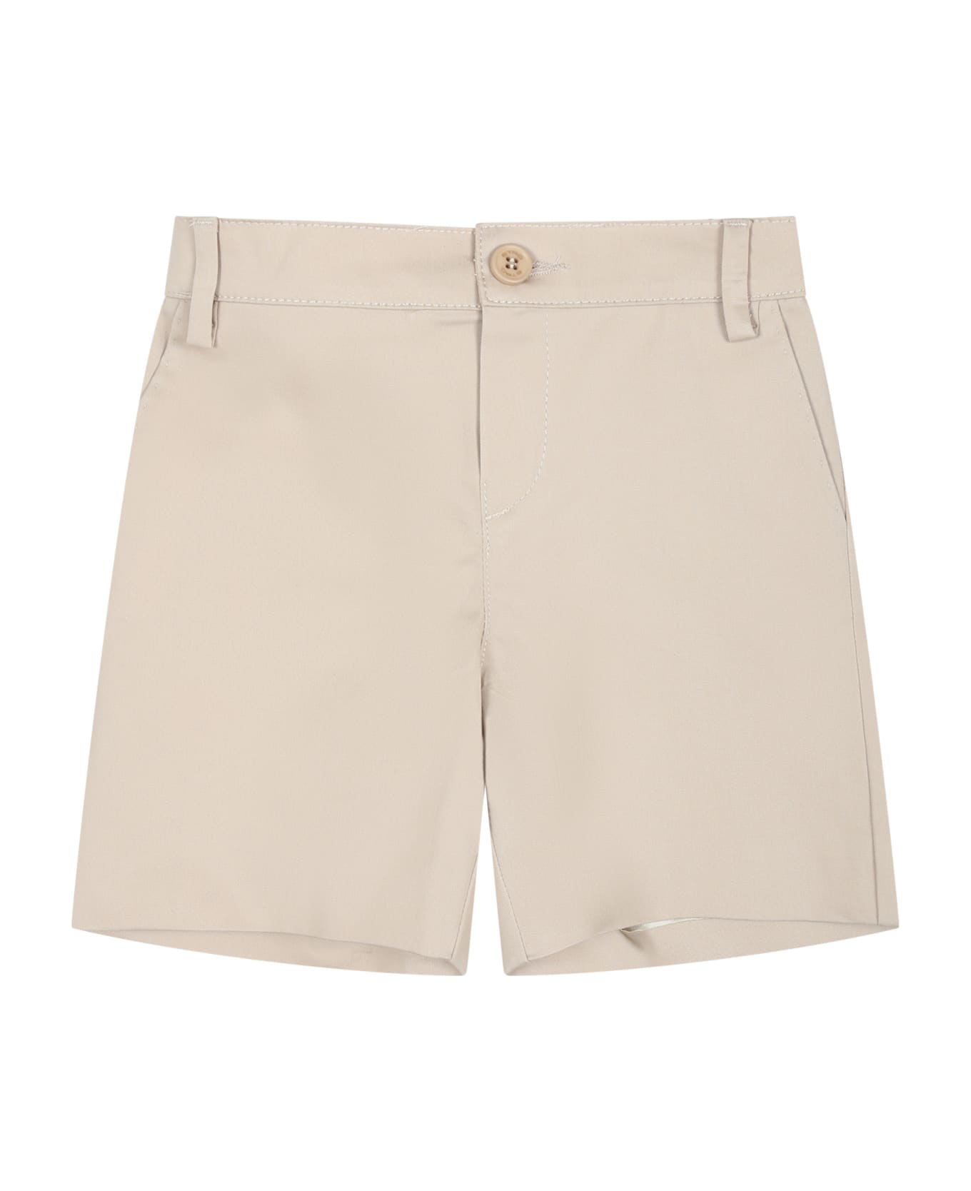 Etro Elegant Beige Shorts For Baby Boy - Beige