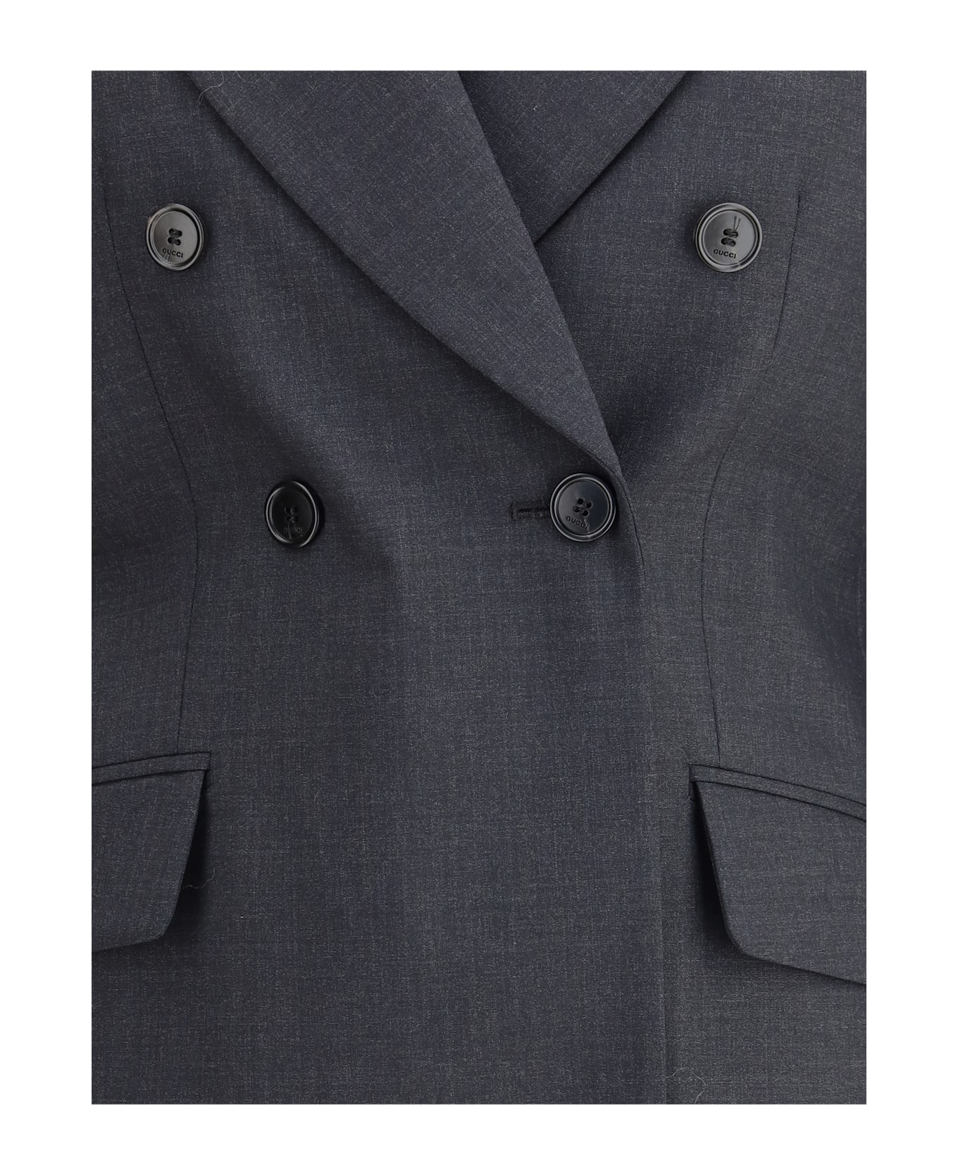 Gucci Wool Blazer - GREY