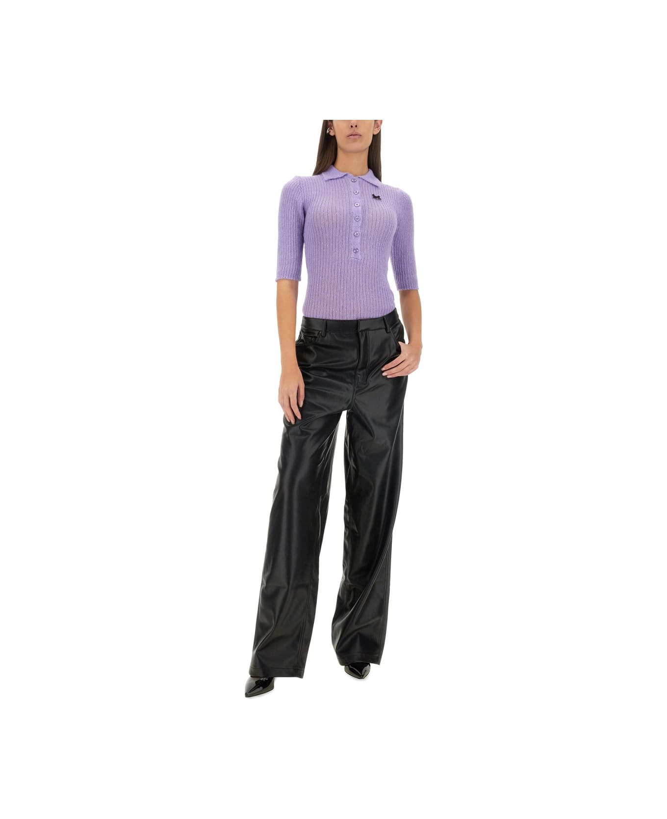 Rotate by Birger Christensen Mohair Sweater - LILAC