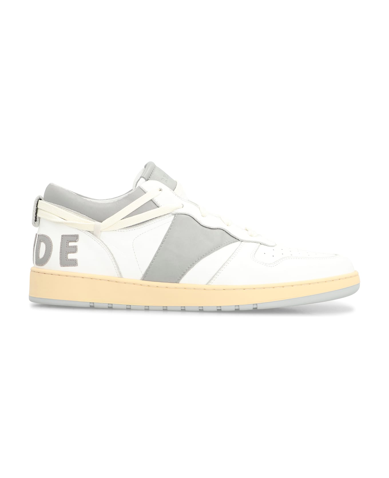 Rhude Rhecess Leather Low-top Sneakers - grey