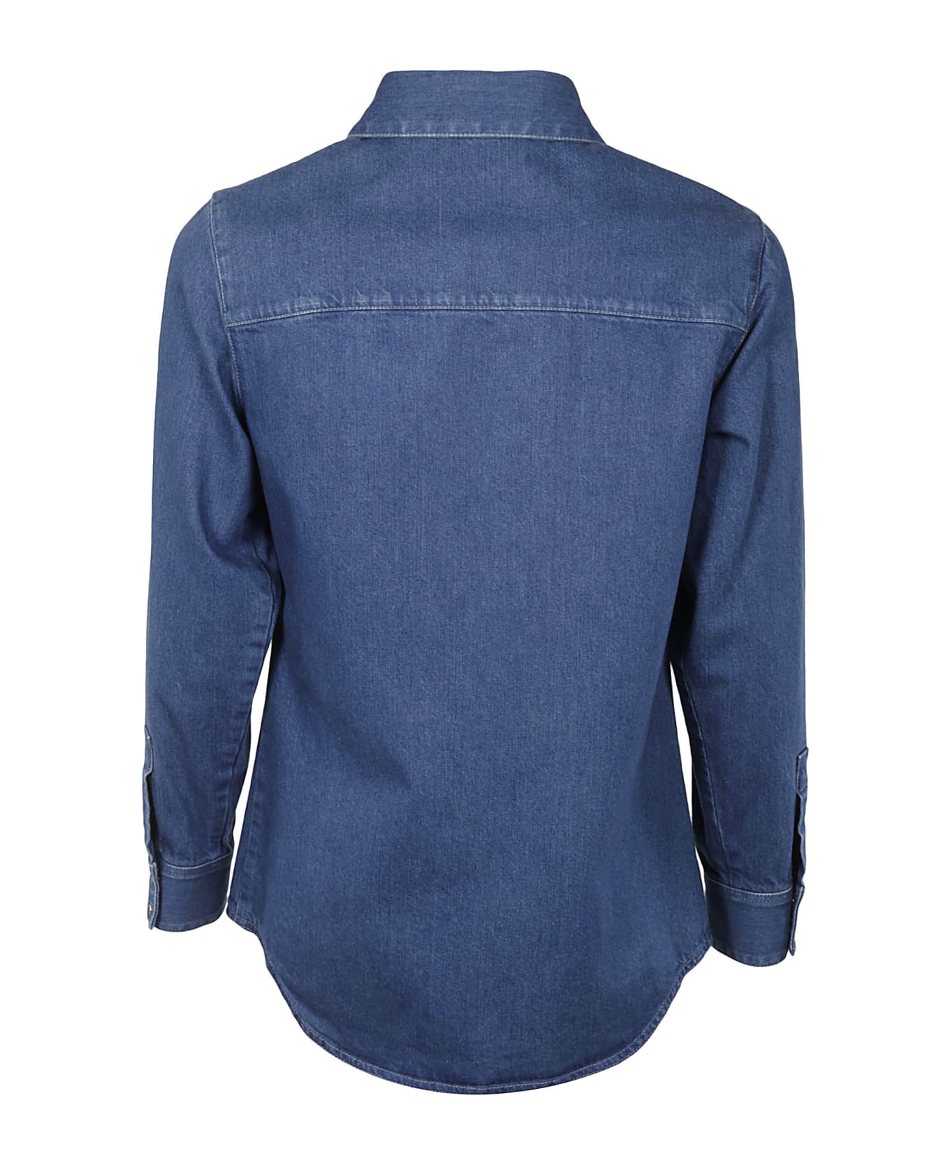 Gucci Double Patch Pocket Denim Jacket - Blue Mix