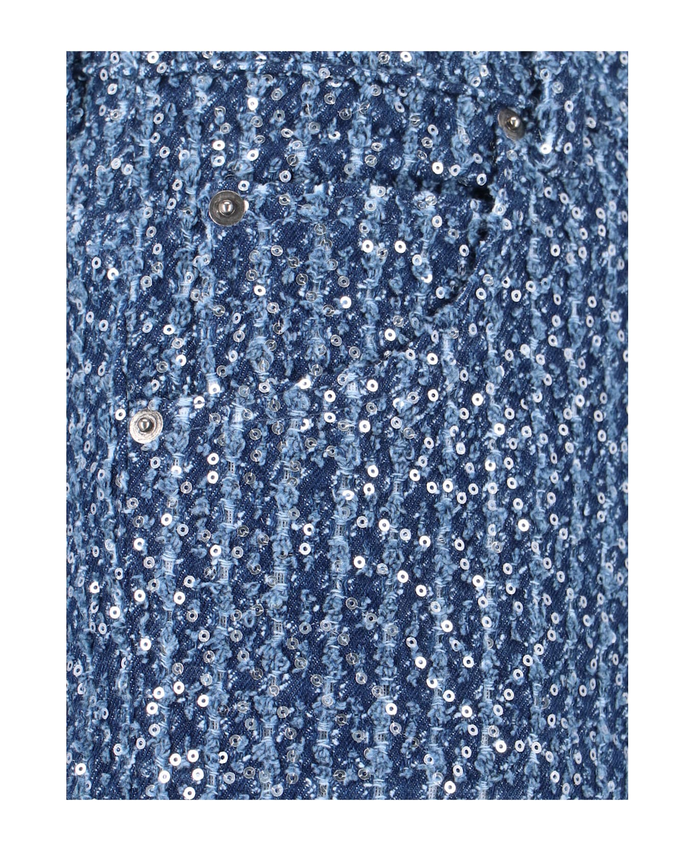Charles Jeffrey Loverboy Sequin Jeans - Blue