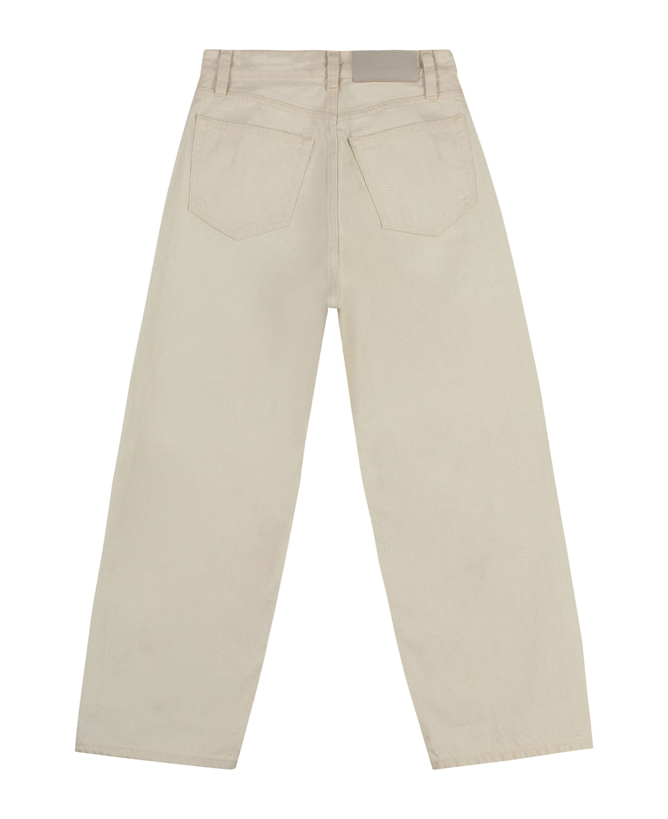 Calvin Klein Wide-leg Jeans - Ecru