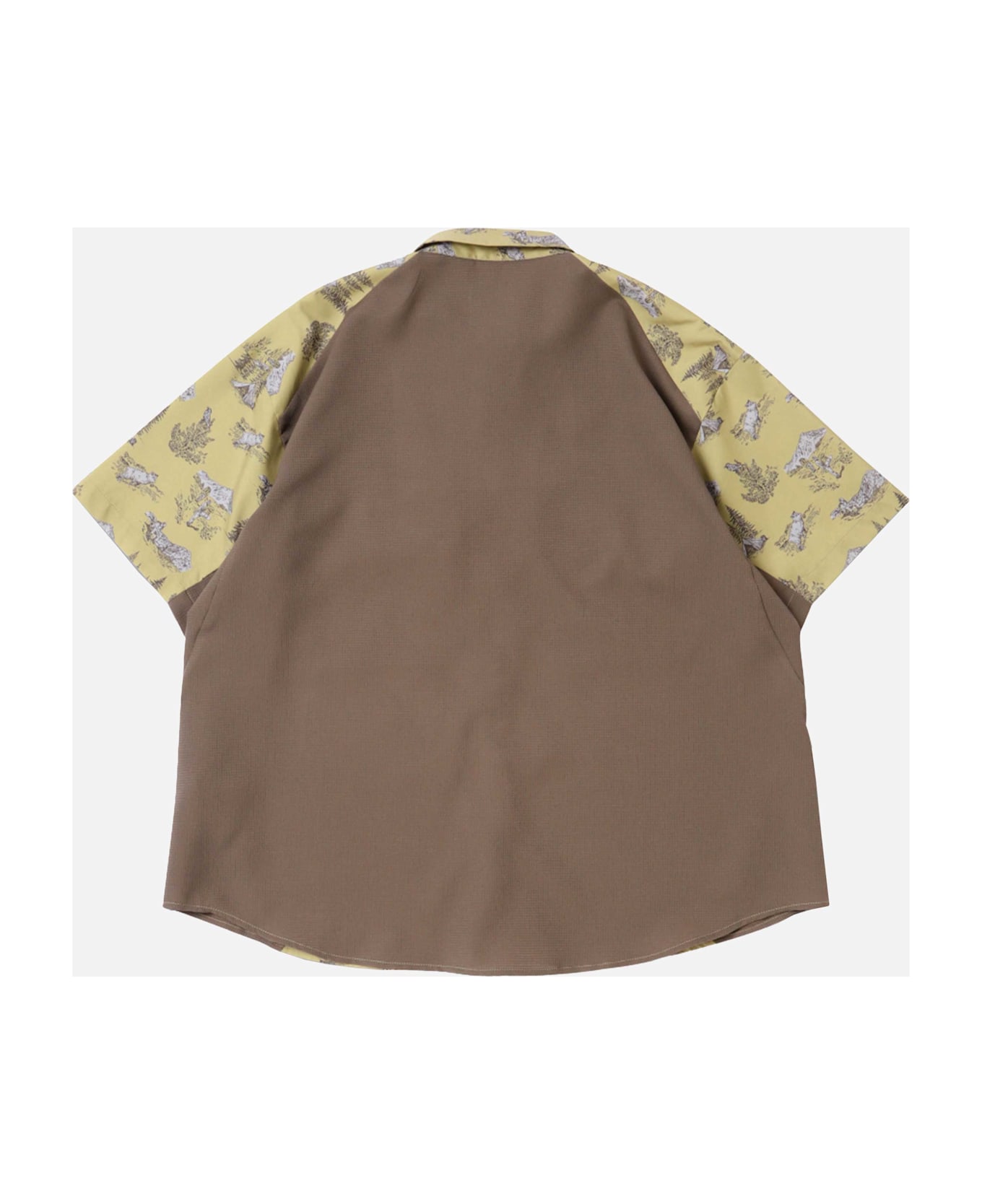 And Wander 193 Hiking Club Tech Shirt - Beige