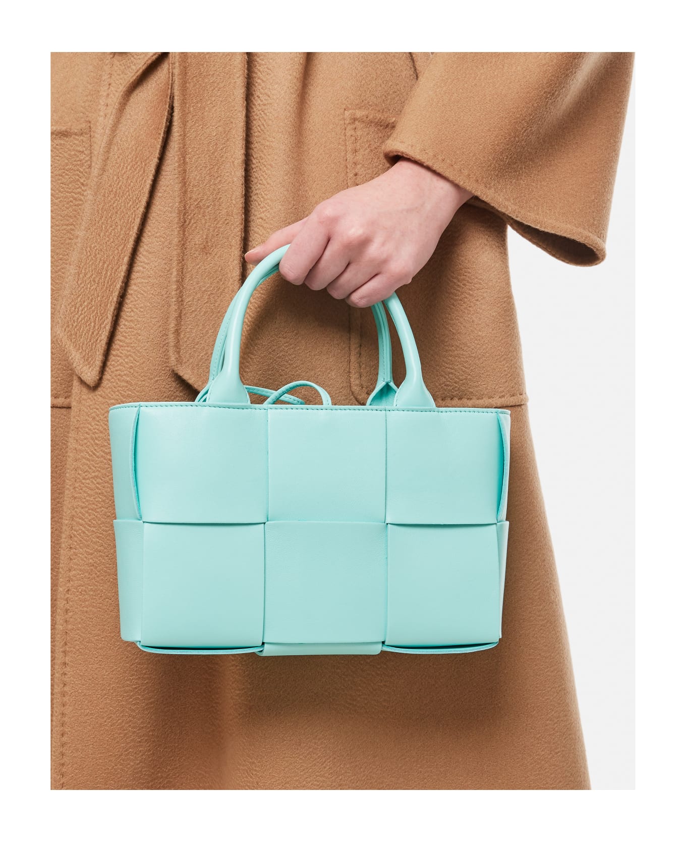 Bottega Veneta Arco Mini Tote Bag - Blue