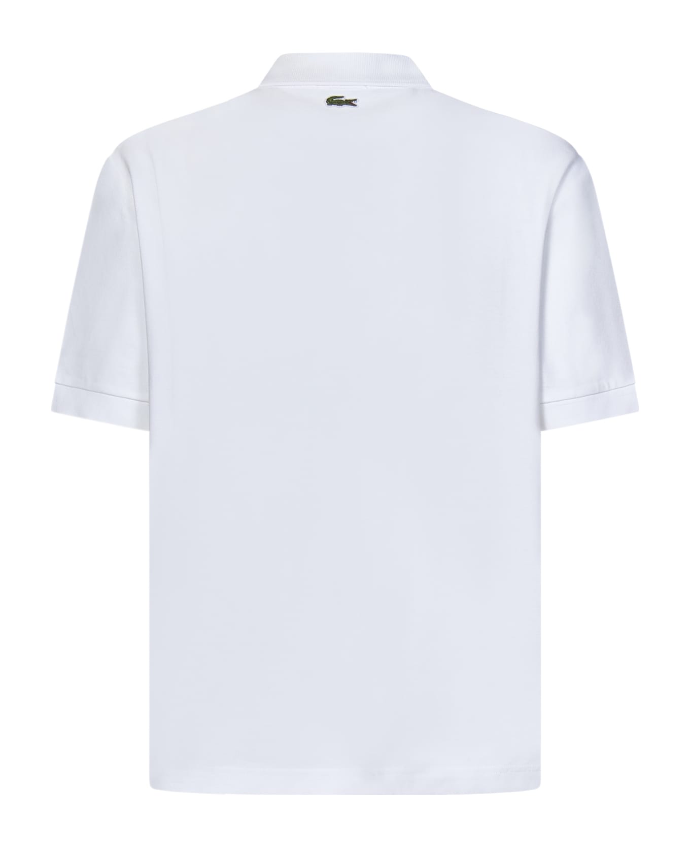 Lacoste Original Polo with L.12.12 Loose Fit Polo with Shirt - White