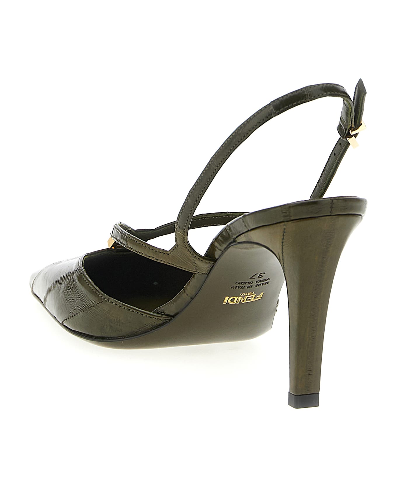 Fendi 
fendi Ffold
 Slingback - Green
