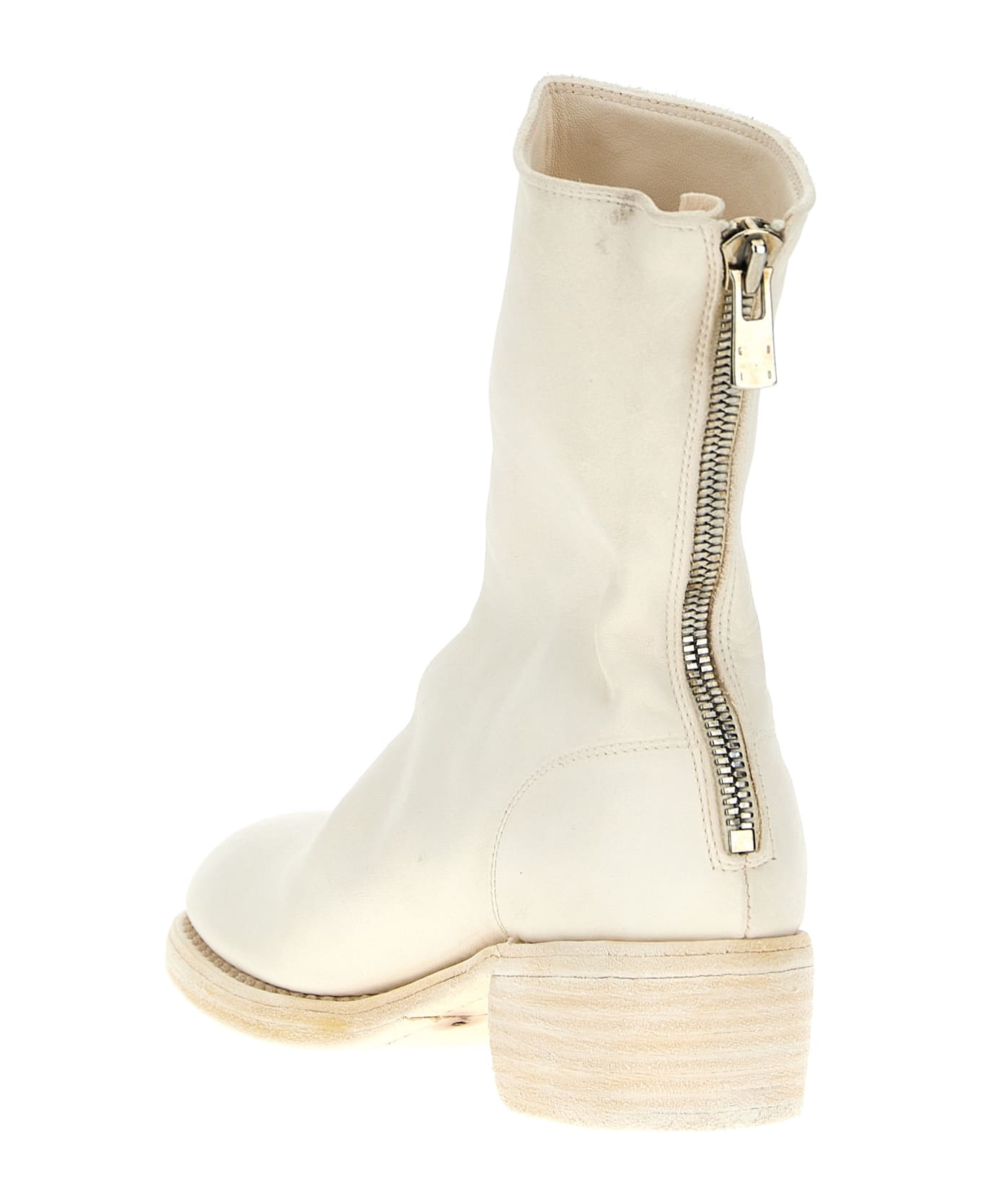 Guidi '788zx' Ankle Boots - White
