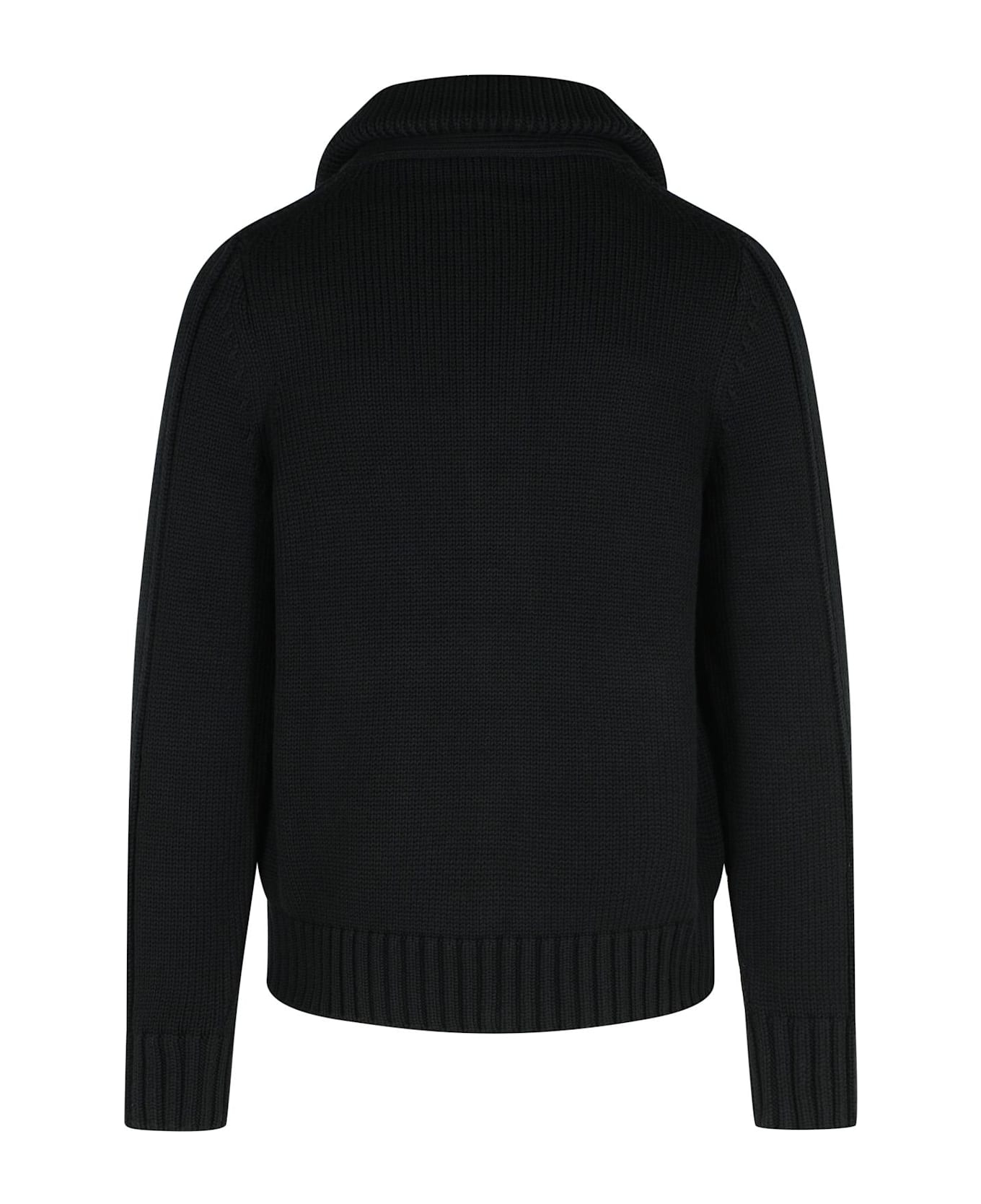 Tom Ford Black Wool Sweater - Black