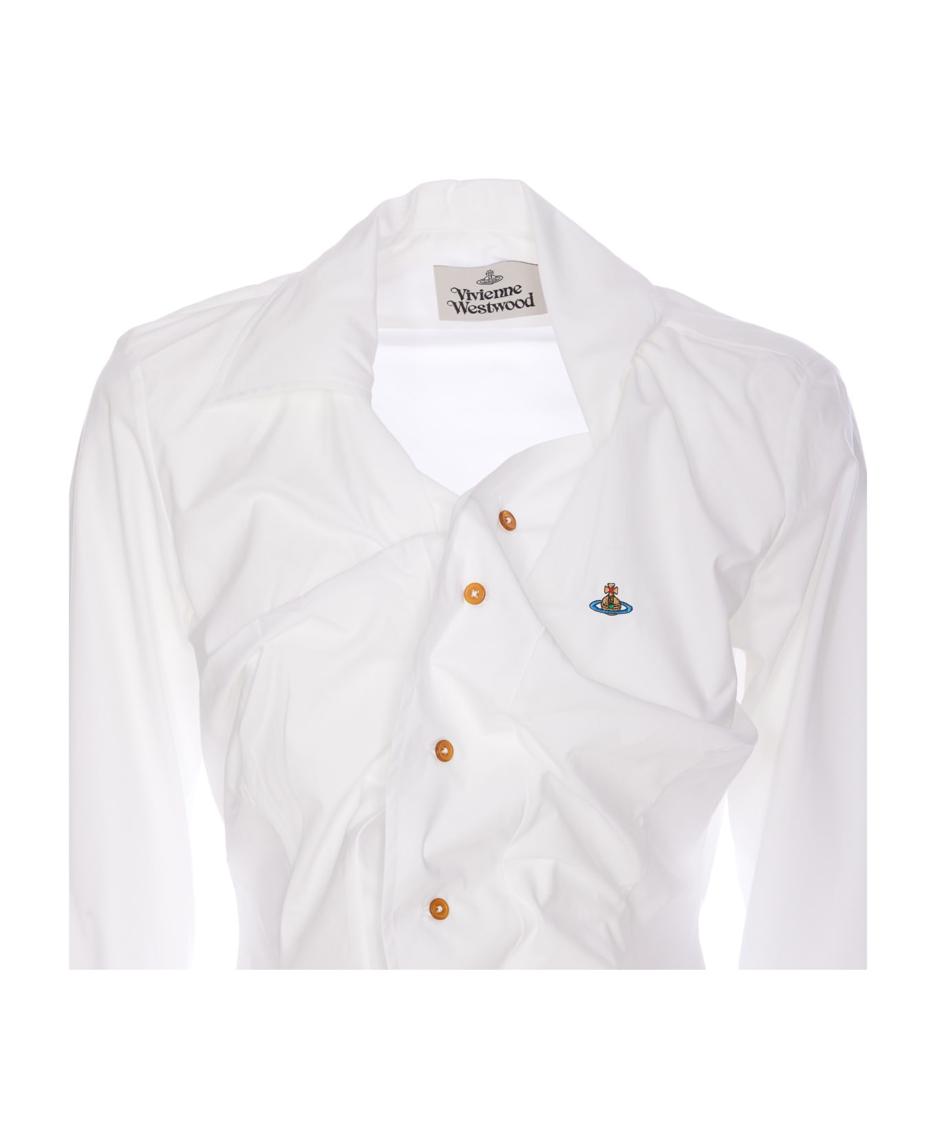 Vivienne Westwood Drunken Shirt - WHITE