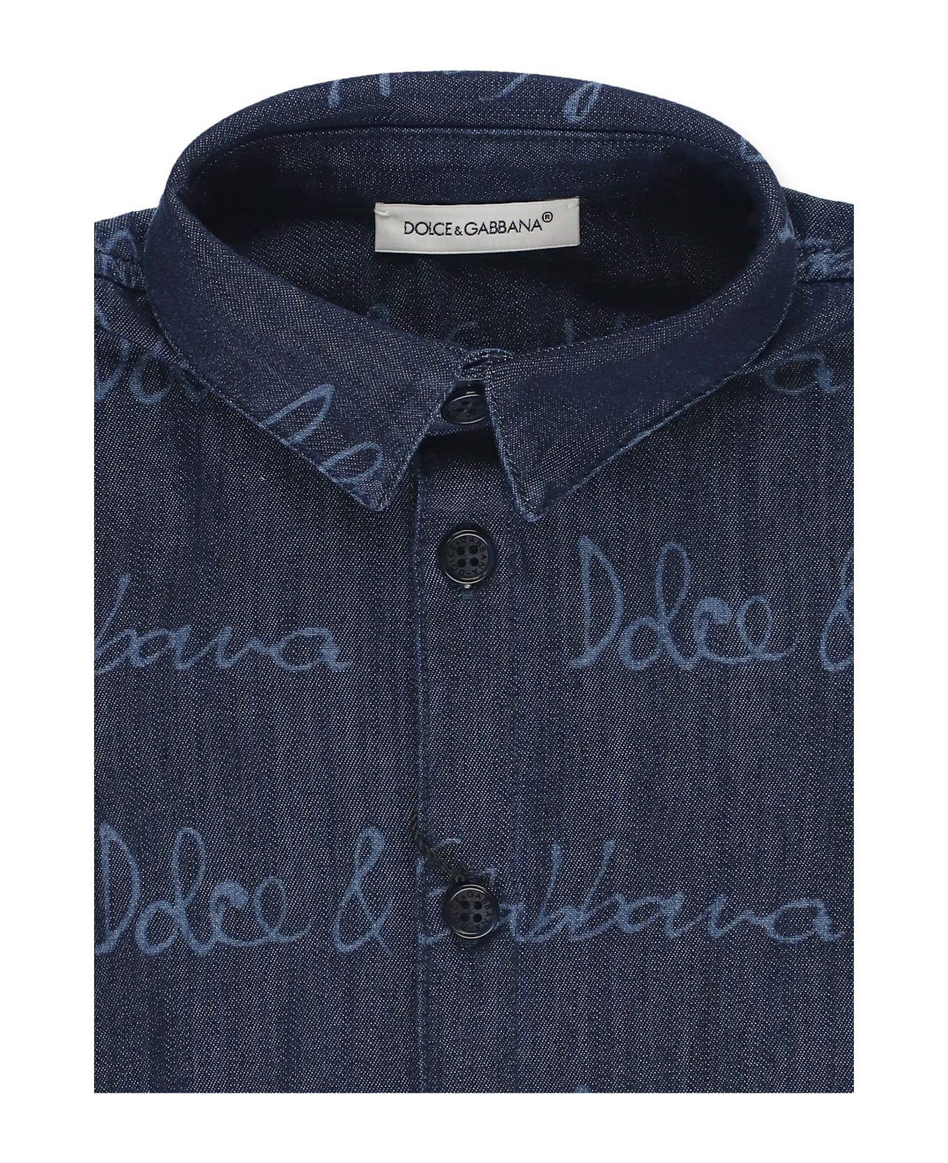 Dolce 
Gabbana Denim Shirt - Blue