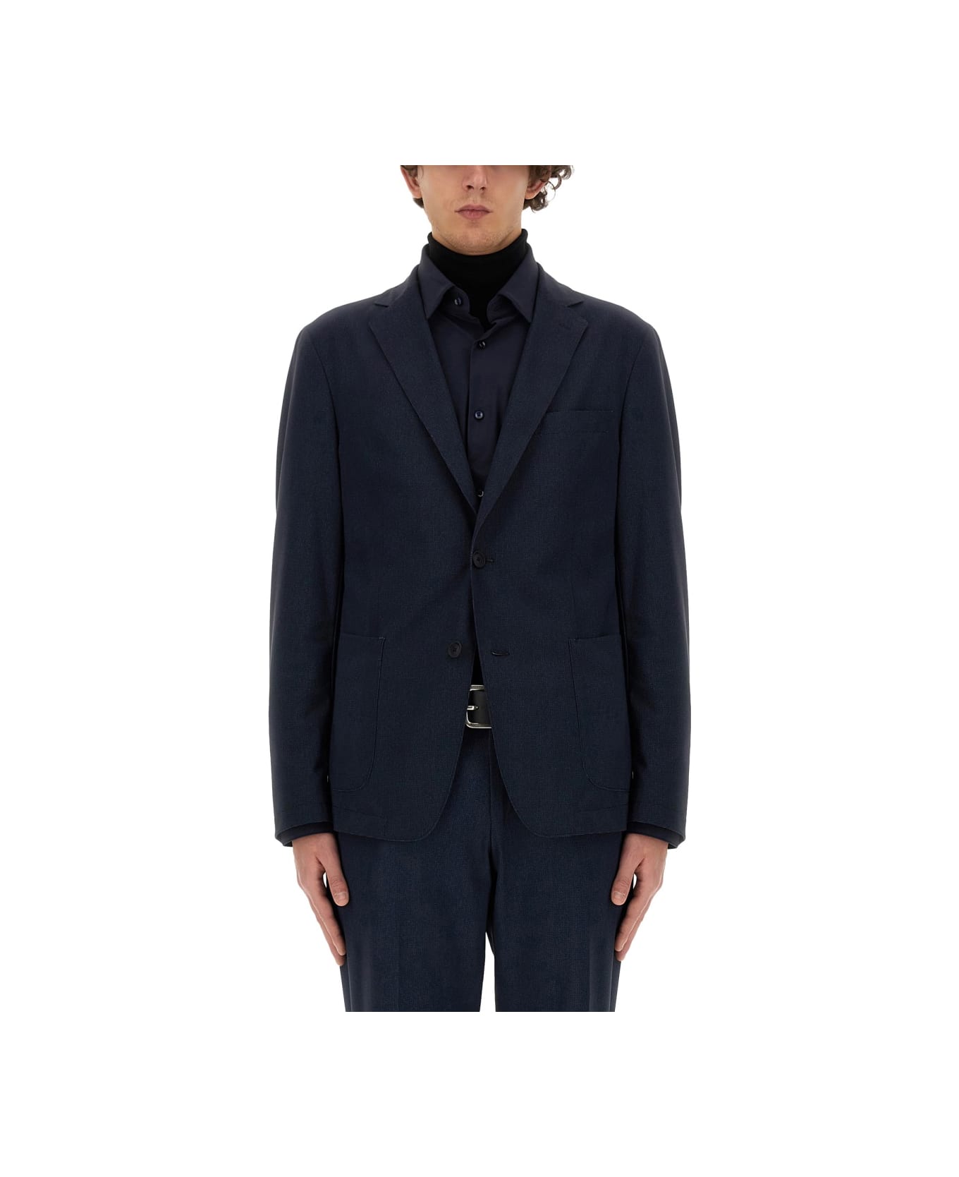 Hugo Boss Slim Fit Jacket - BLUE ジャケット
