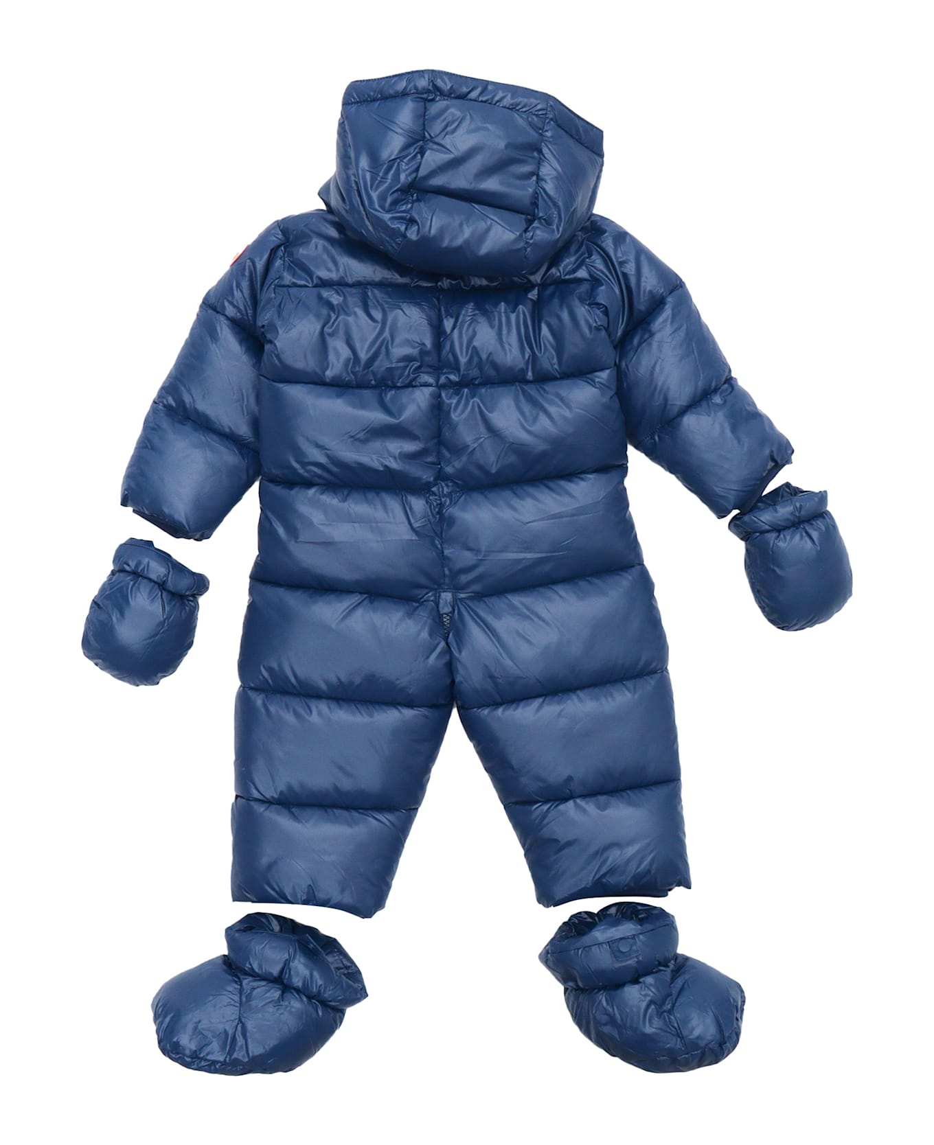 Save the Duck Shell Hooded Suit - BLUE
