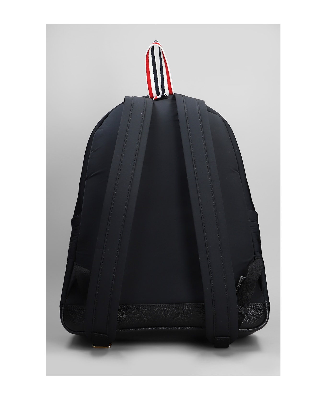 Thom Browne Backpack In Black Polyester - black