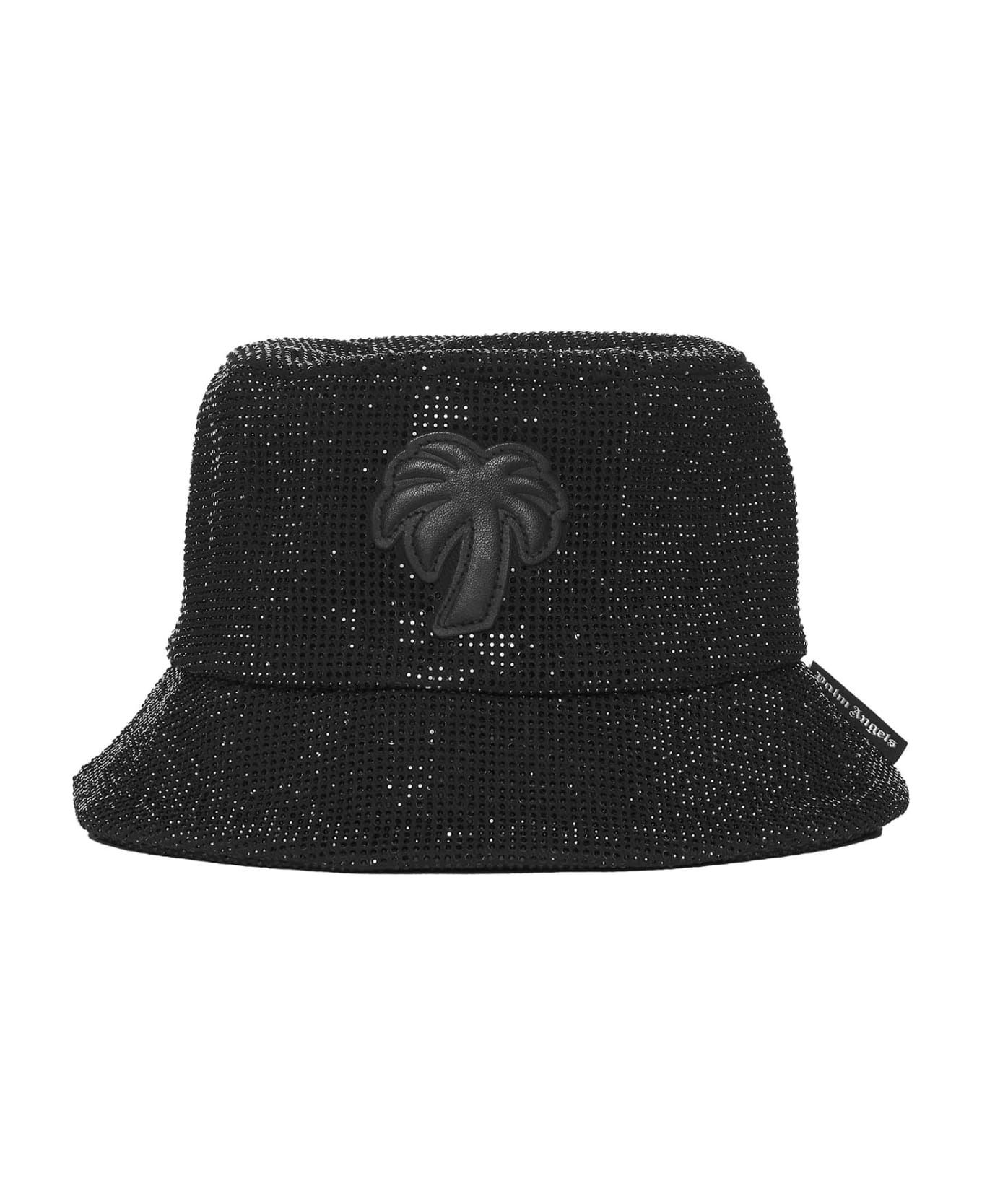 Palm Angels Big Palm Bucket Hat - Black 帽子