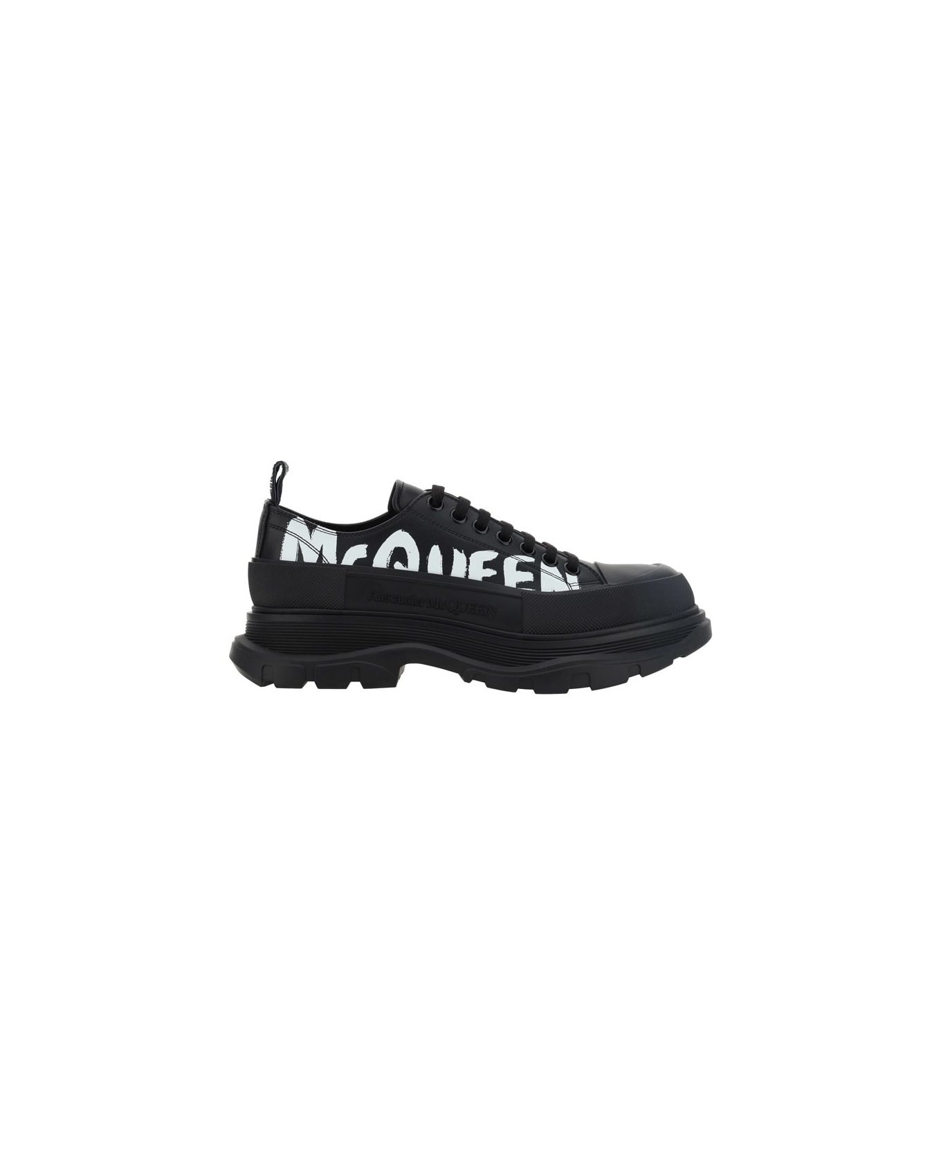 Alexander McQueen Tread Slick Sneakers - Black/white スニーカー