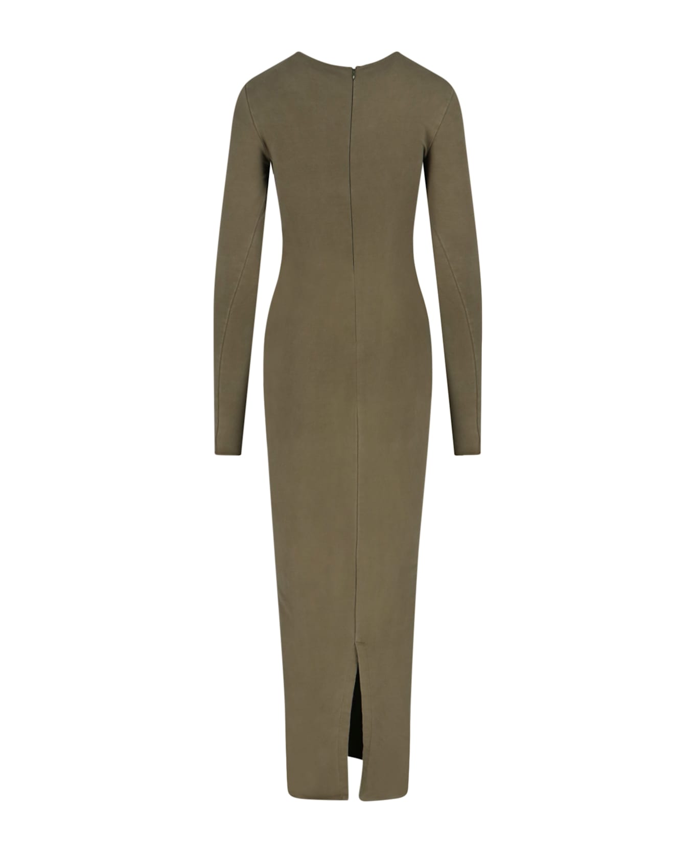 Entire Studios Ribbed Maxi Dress - Green