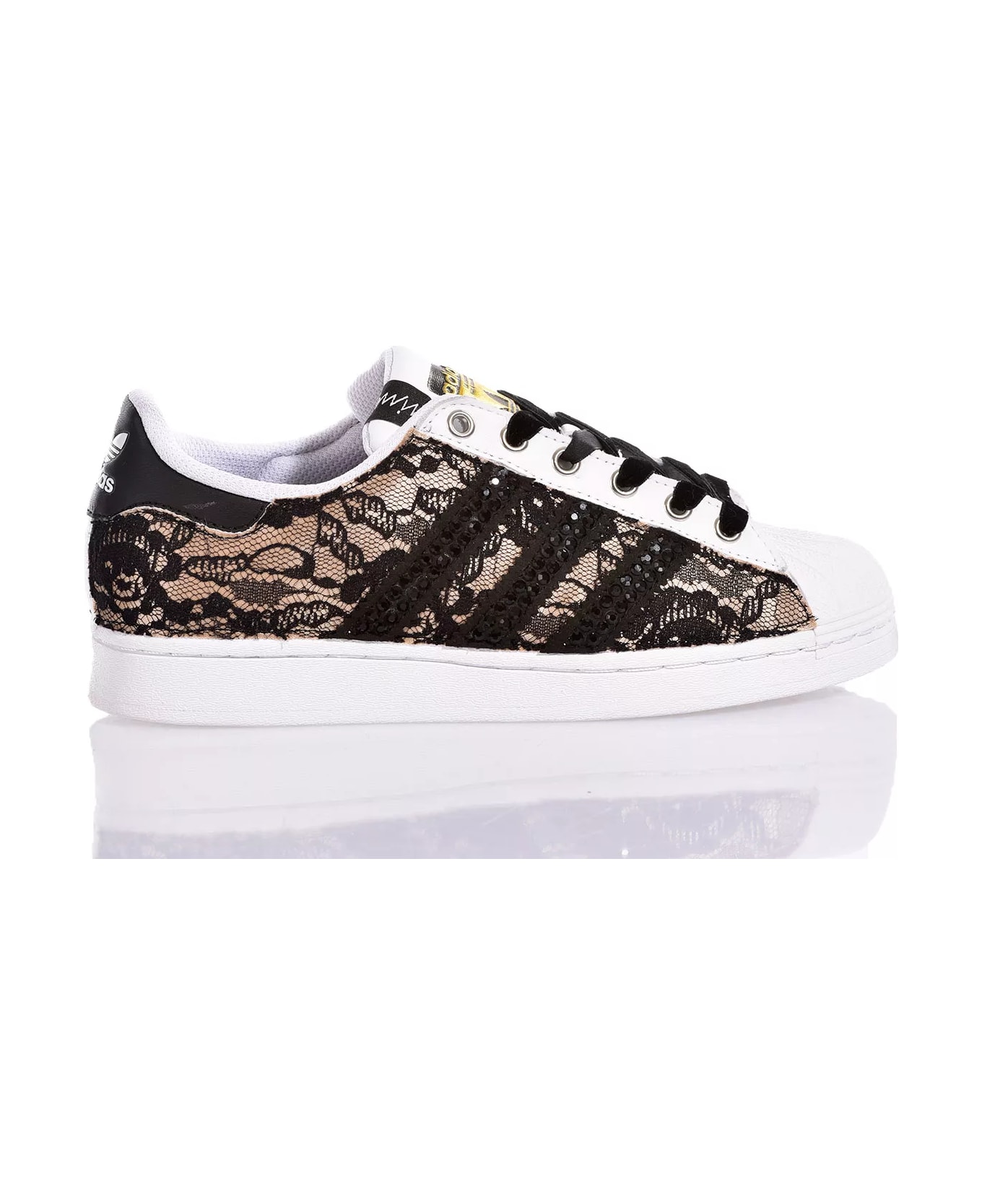 Mimanera Adidas Superstar Black Lace