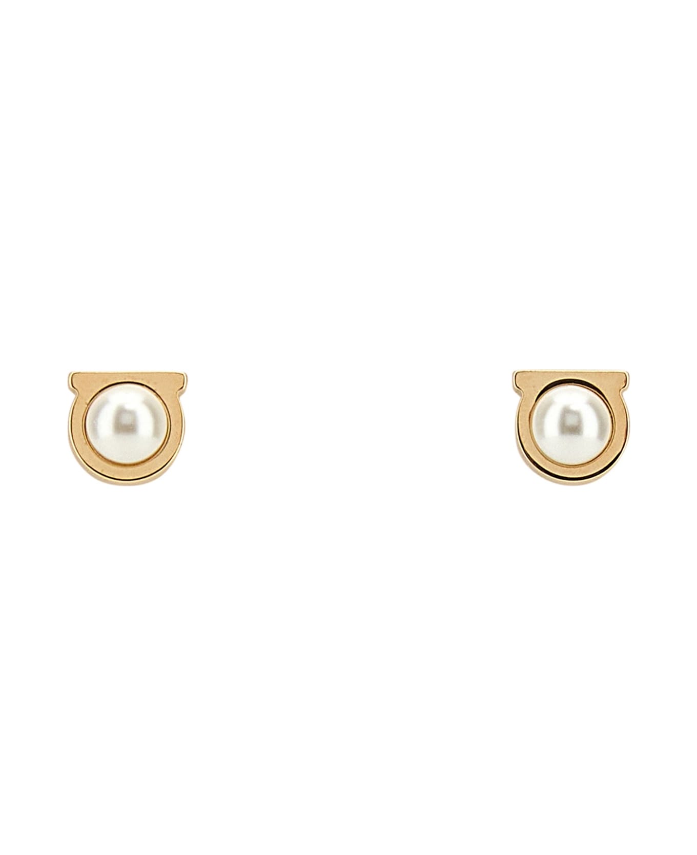 Ferragamo Stud G Pearl - STUDGANCIOPERLACREAMOROGIO