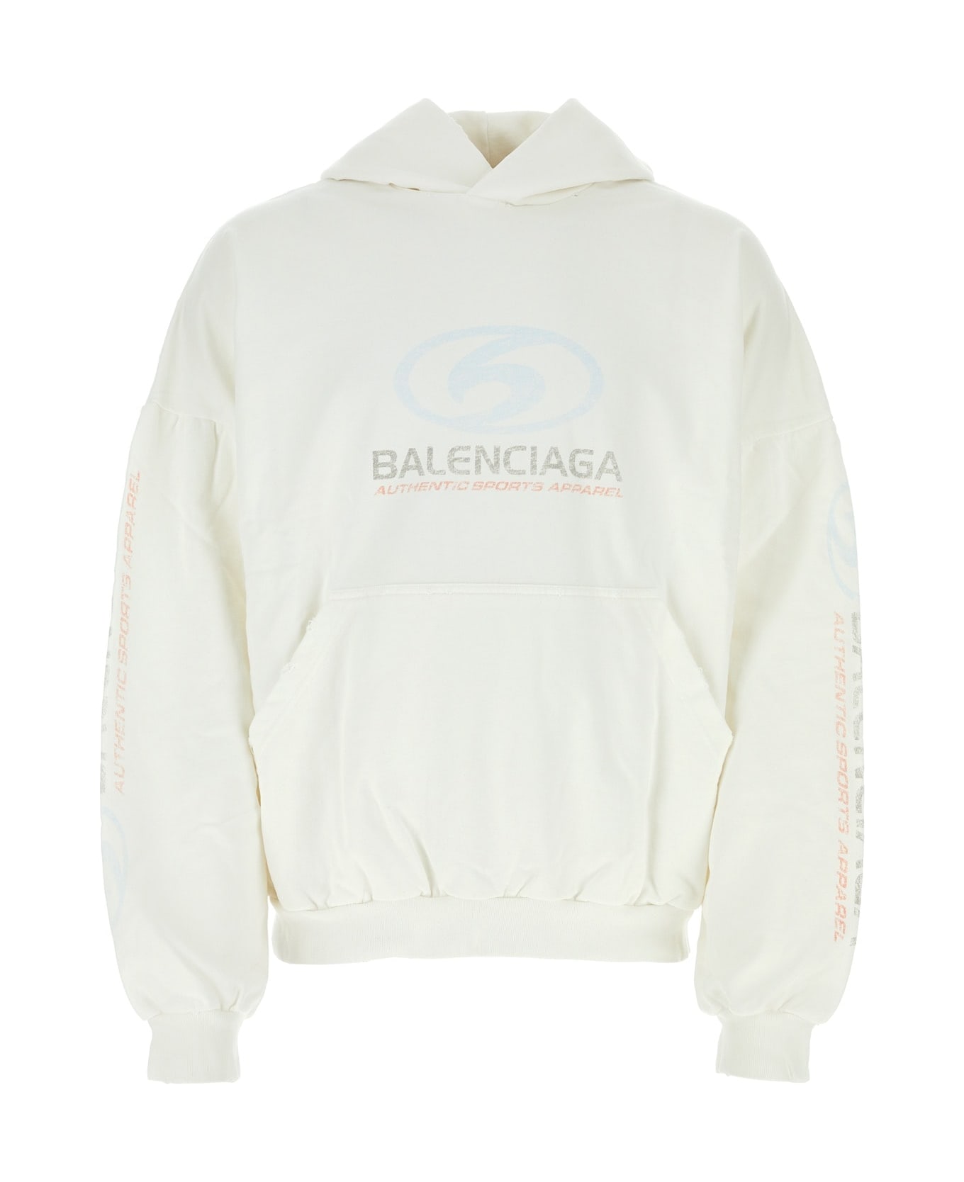 Balenciaga Felpa - WHITELIGHTBLUE フリース