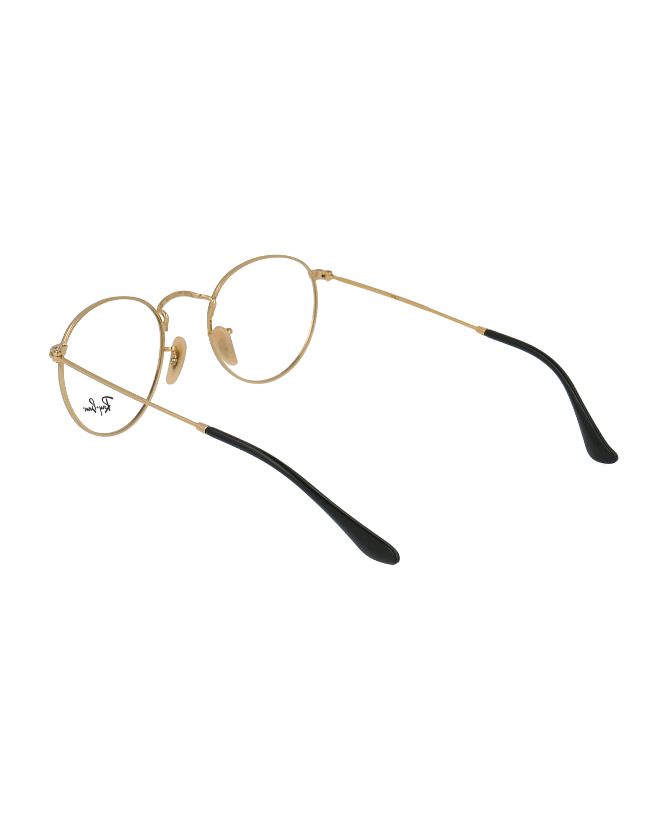 Ray-Ban Round Metal Glasses - 2991 BLACK ON ARISTA