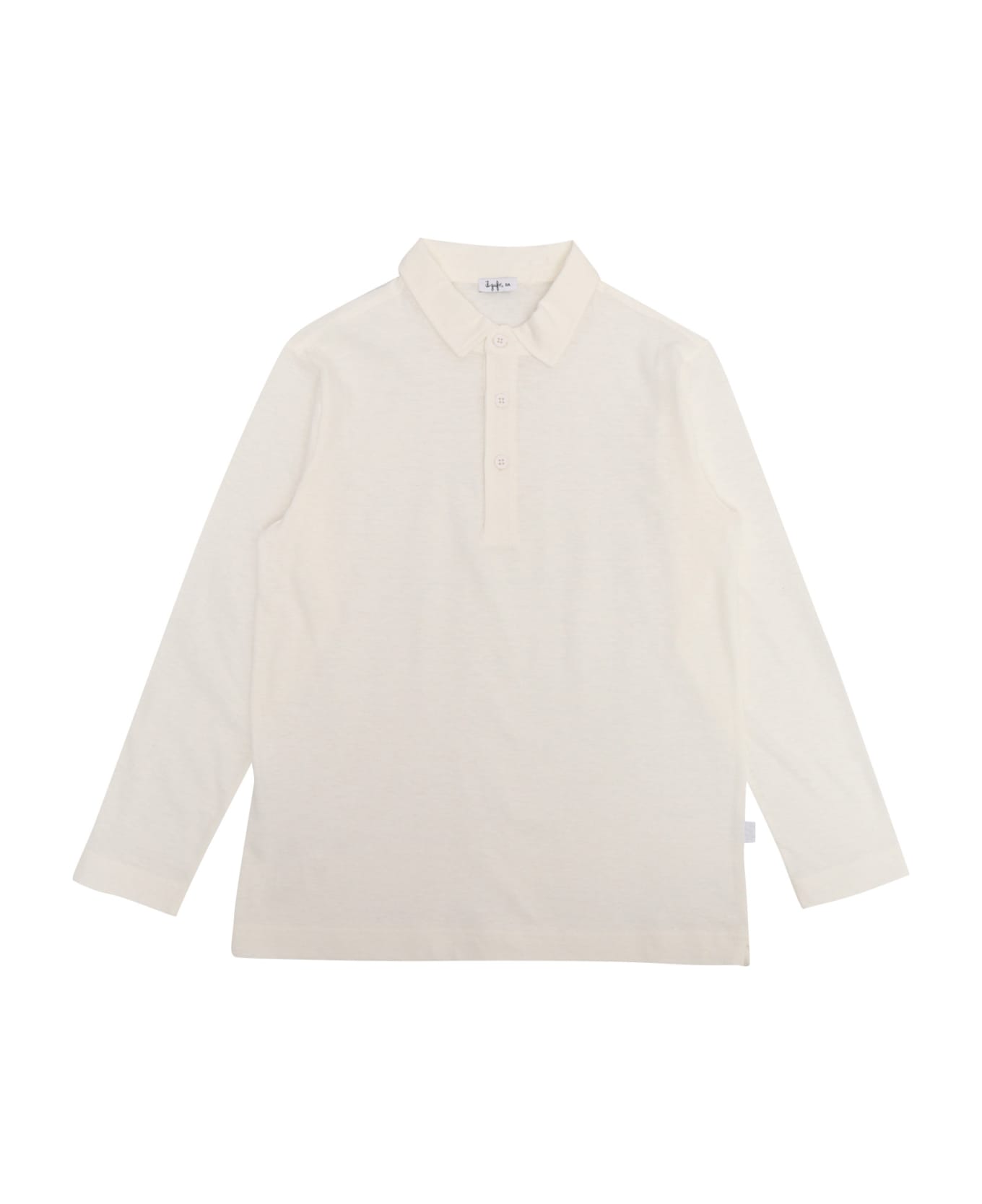 Il Gufo Long-sleeved Polo Shirt - WHITE Tシャツ＆ポロシャツ