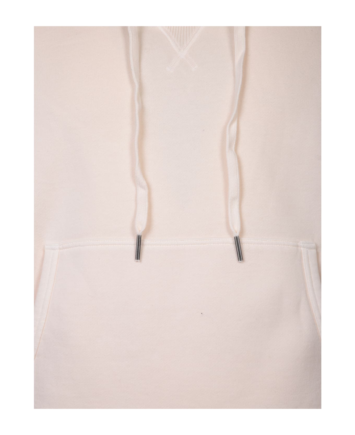 Tom Ford Cream Hoodie Sweatshirt - White