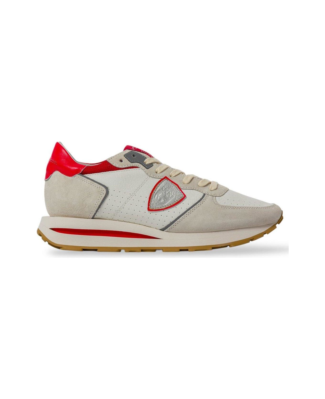 Philippe Model Tropez Haute Low-top Sneakers - WHITE
