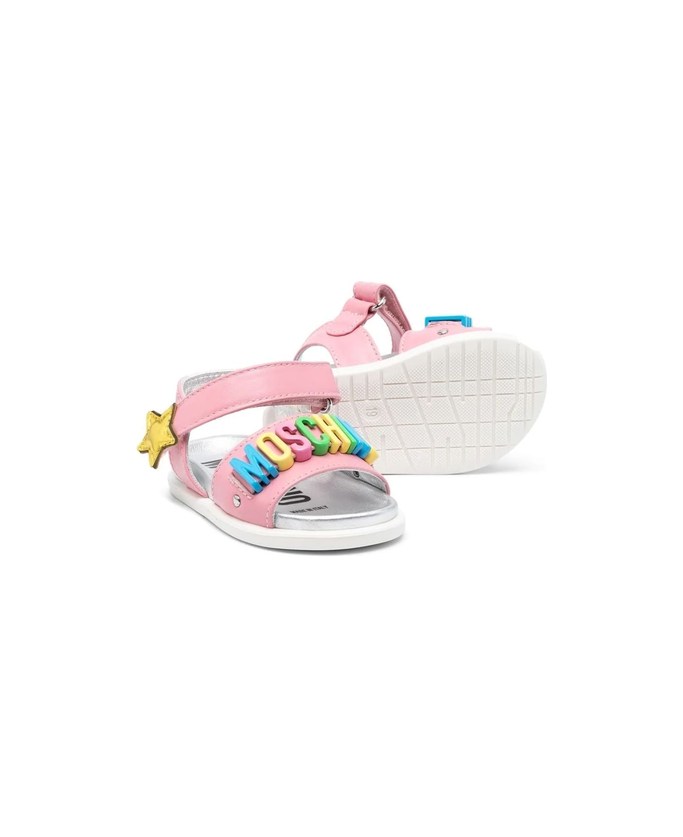 Moschino Strap Sandals - Pink