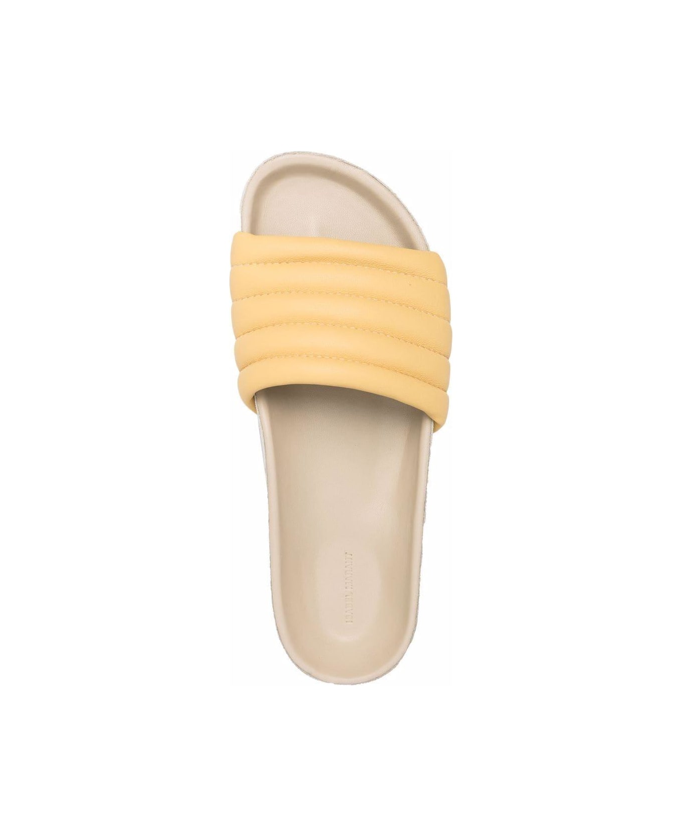 Isabel Marant Shellea Padded Slides - yellow