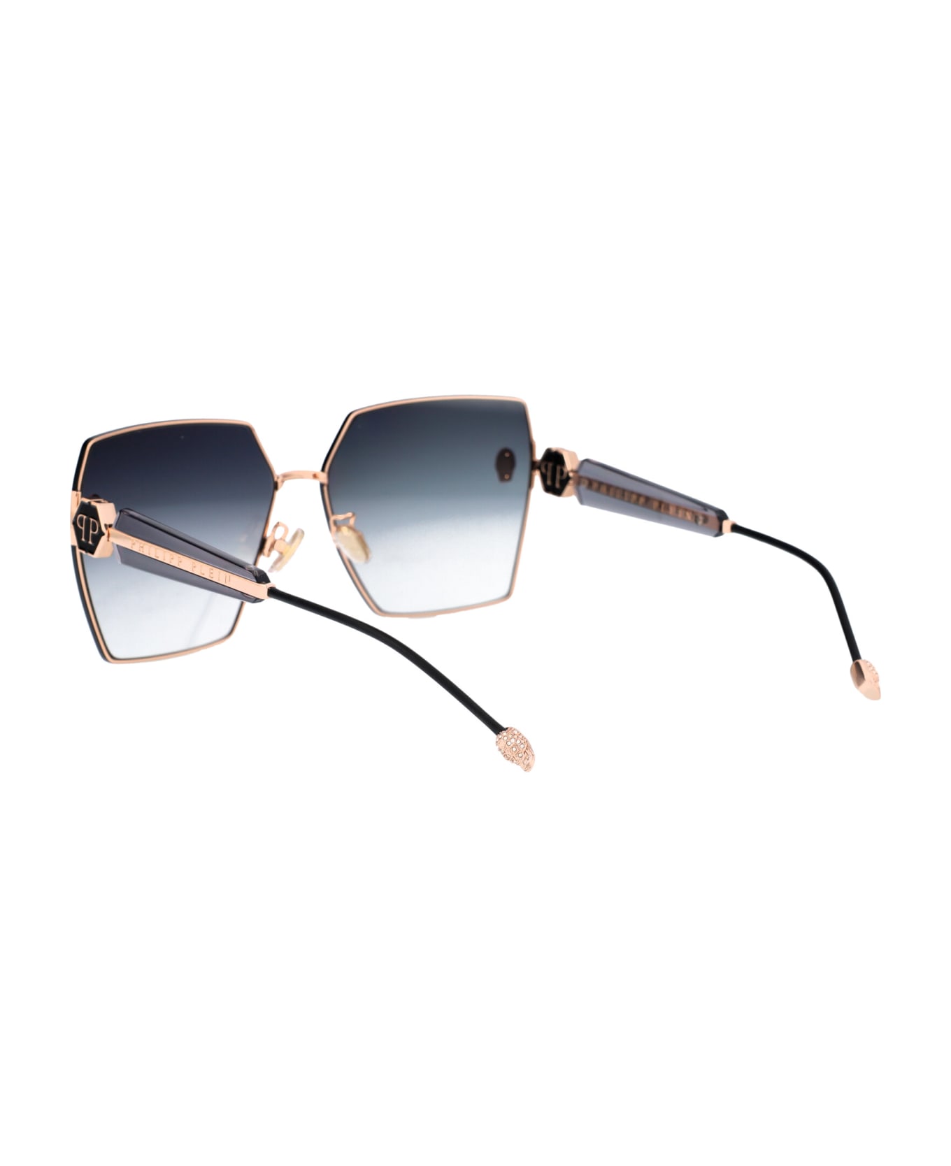 Philipp Plein Spp122s Sunglasses - 02AM GOLD サングラス