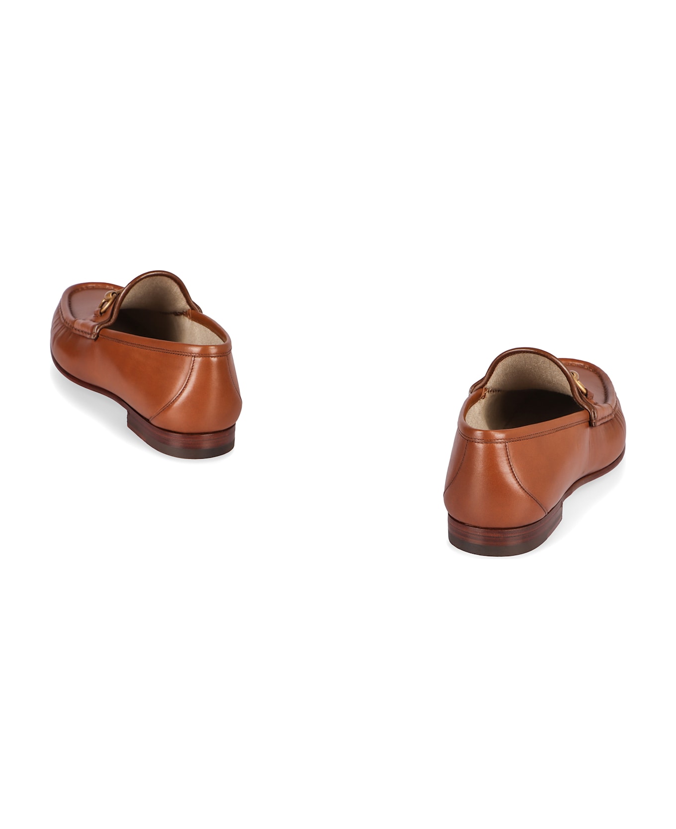 Gucci Horsebit 1953 Leather Loafers - Saddle Brown