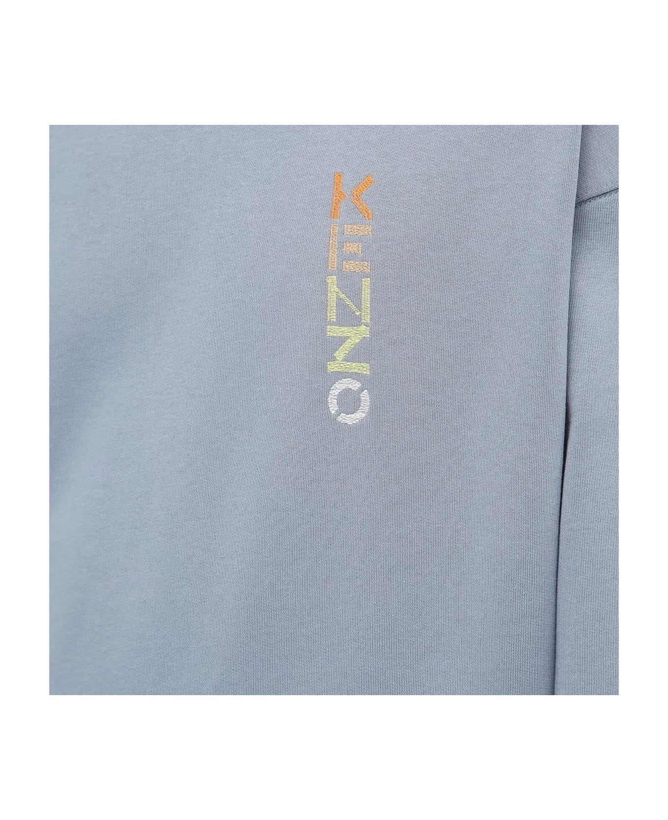Kenzo Oversize Logo Sweatshirt - Blue