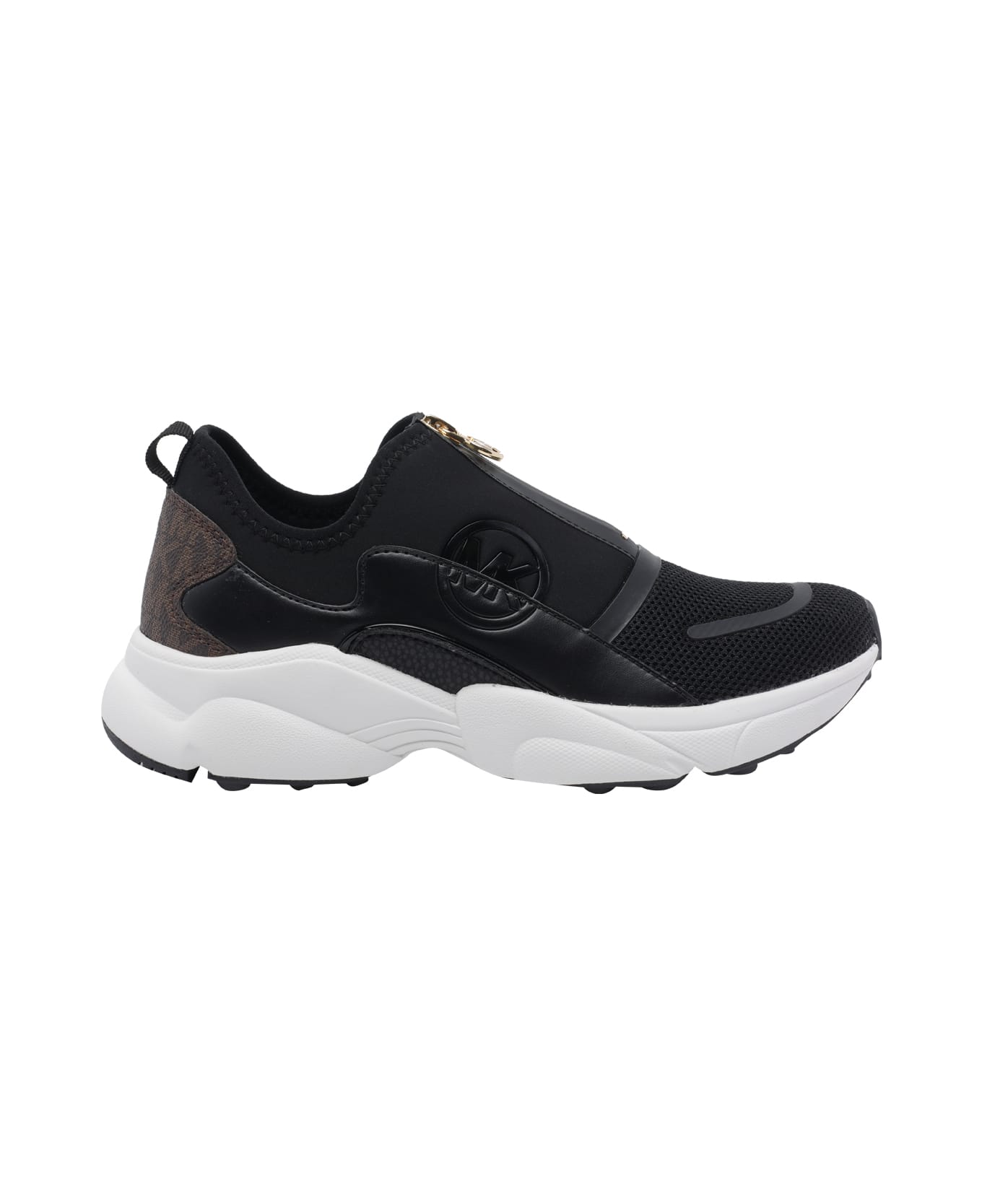 MICHAEL Michael Kors Sami Zip Sneakers - Black