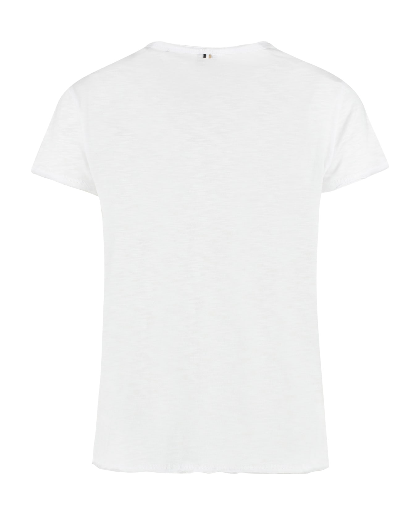 Hugo Boss Cotton Crew-neck T-shirt - White