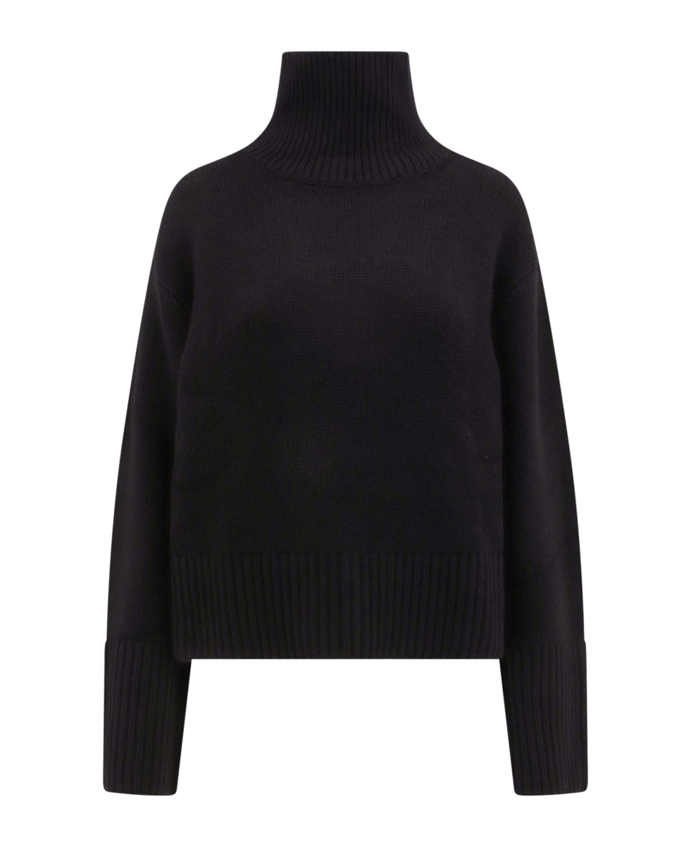 Lisa Yang Fleur Sweater - BLACK